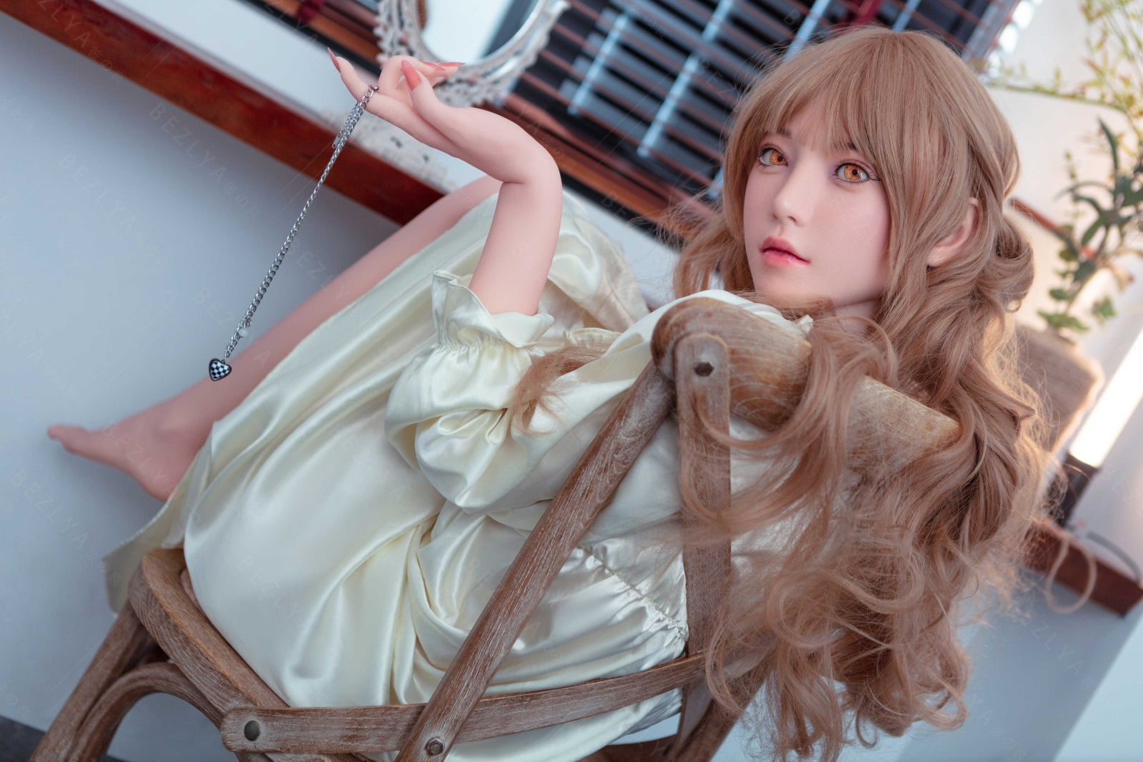 Iris muñeca sexual (Bezlya Doll 160 cm copa C 2.1 silicona)