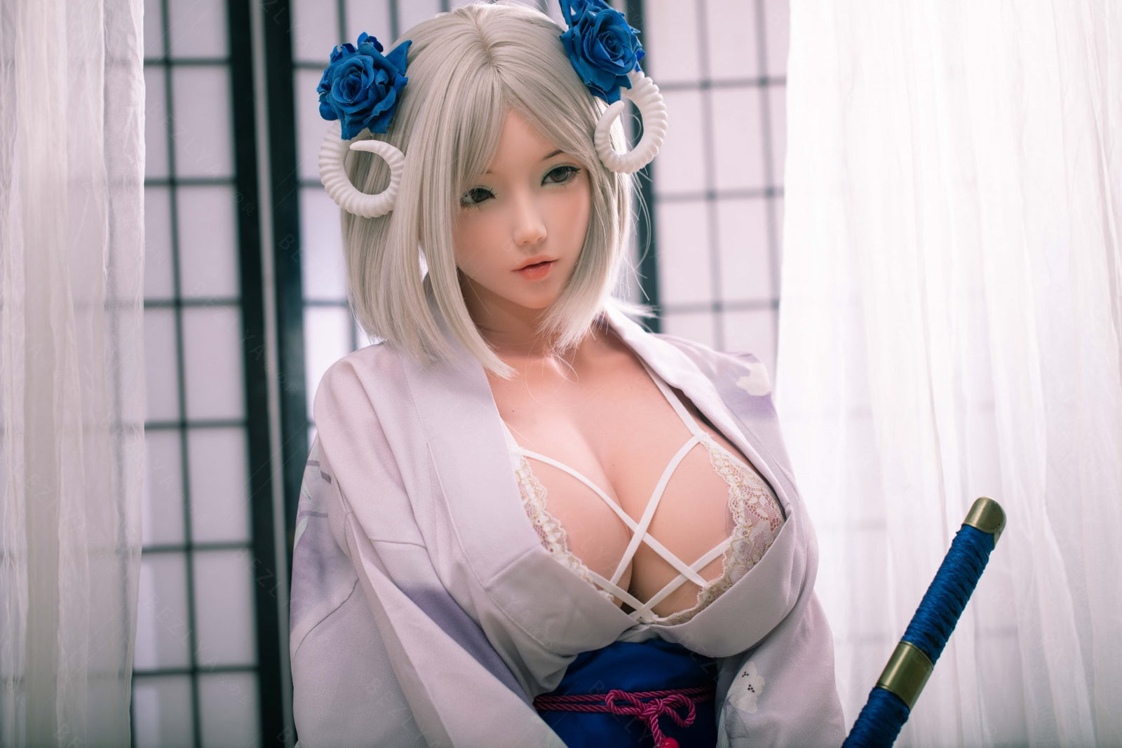 cirtenthera muñeca sexual (Bezlya Doll 160 cm copa G 2.1 silicona)