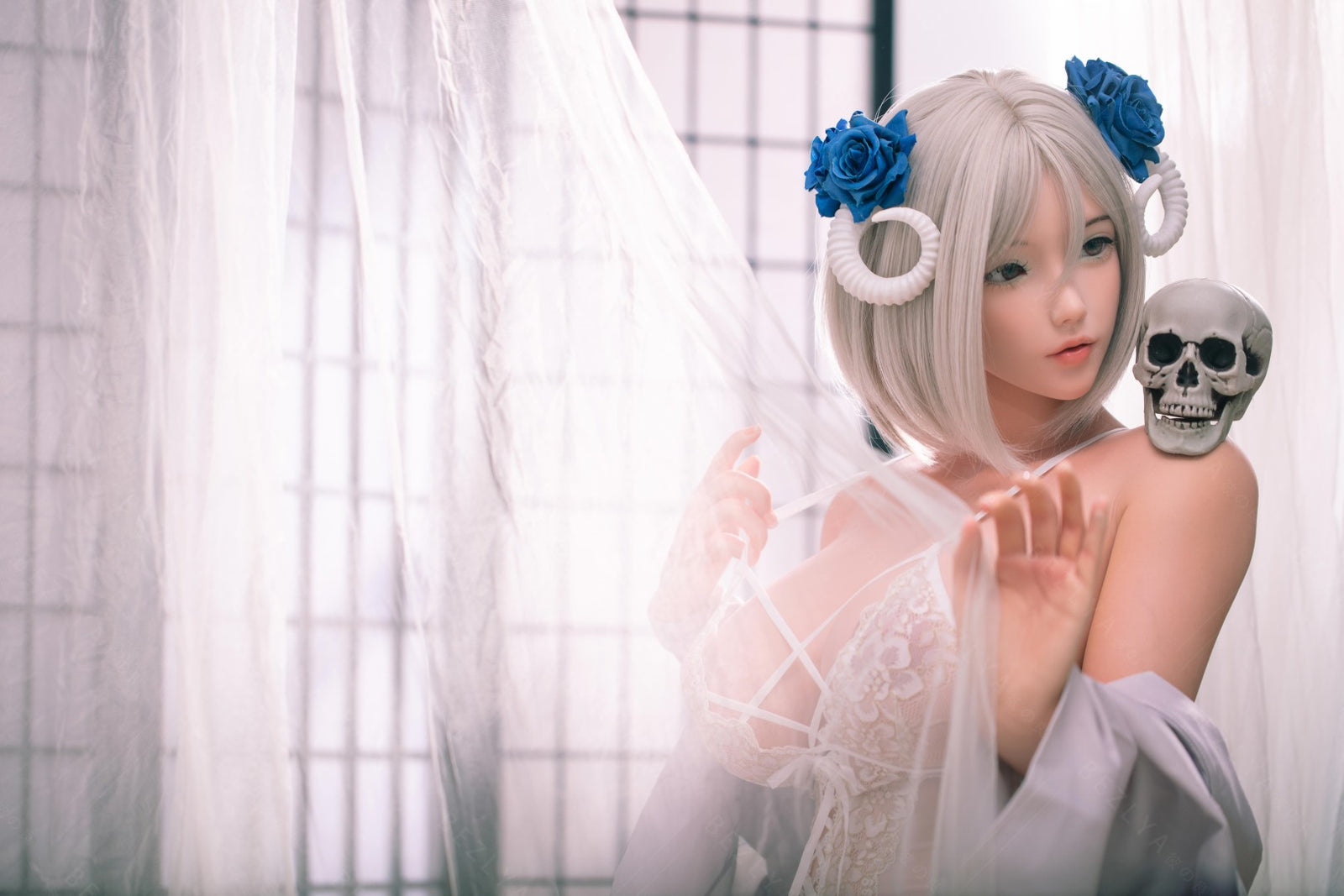 cirtenthera muñeca sexual (Bezlya Doll 160 cm copa G 2.1 silicona)