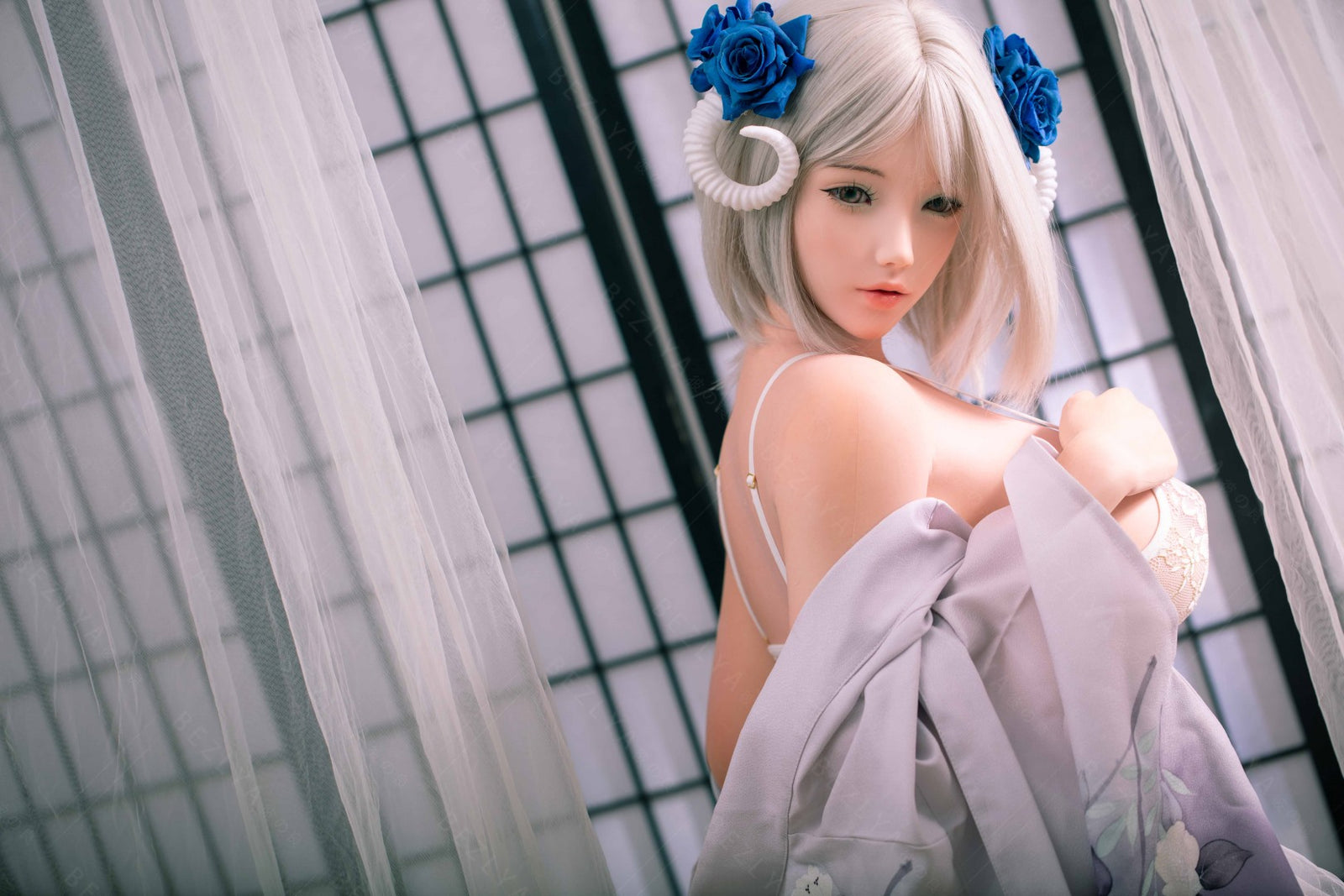 cirtenthera muñeca sexual (Bezlya Doll 160 cm copa G 2.1 silicona)