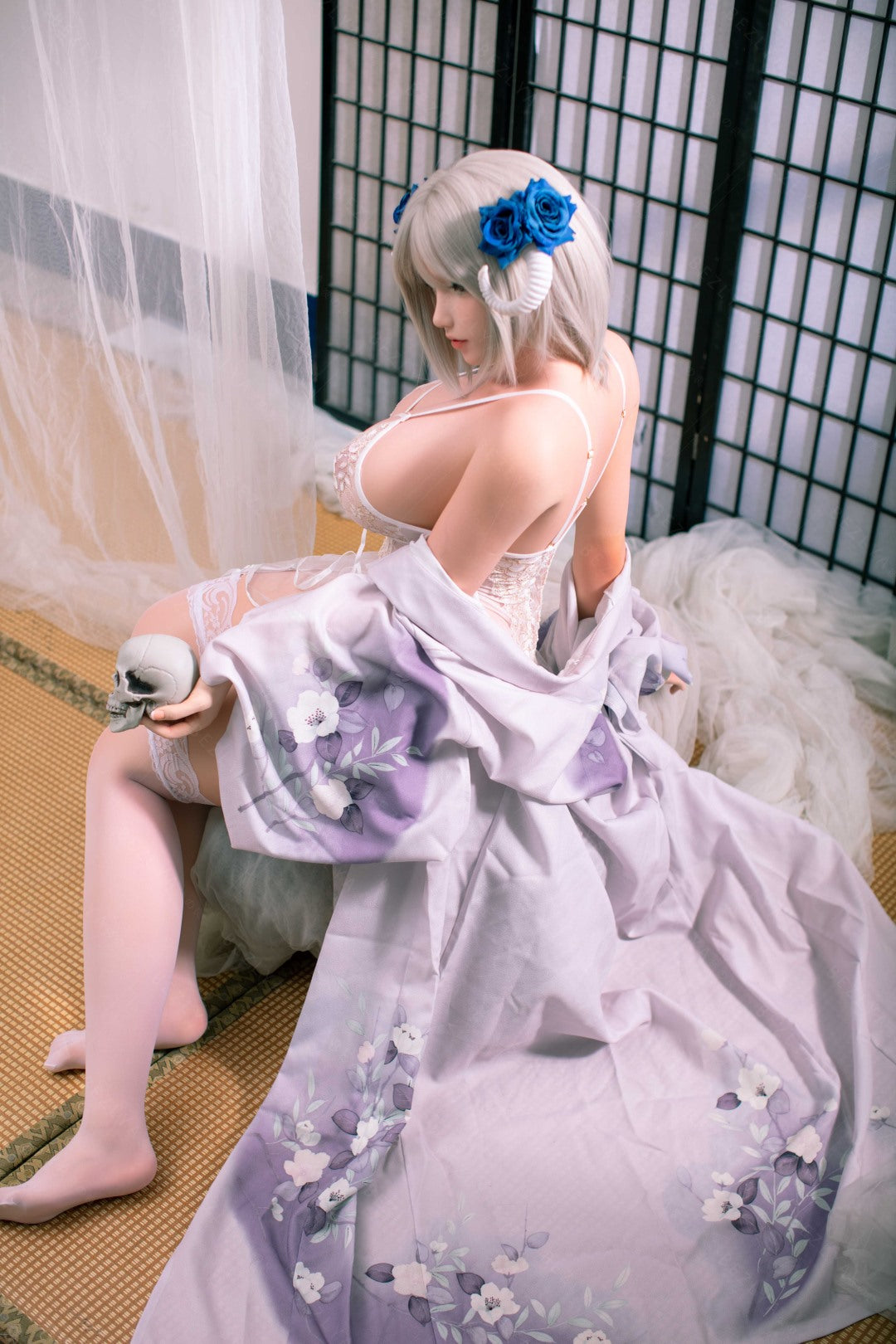 cirtenthera muñeca sexual (Bezlya Doll 160 cm copa G 2.1 silicona)