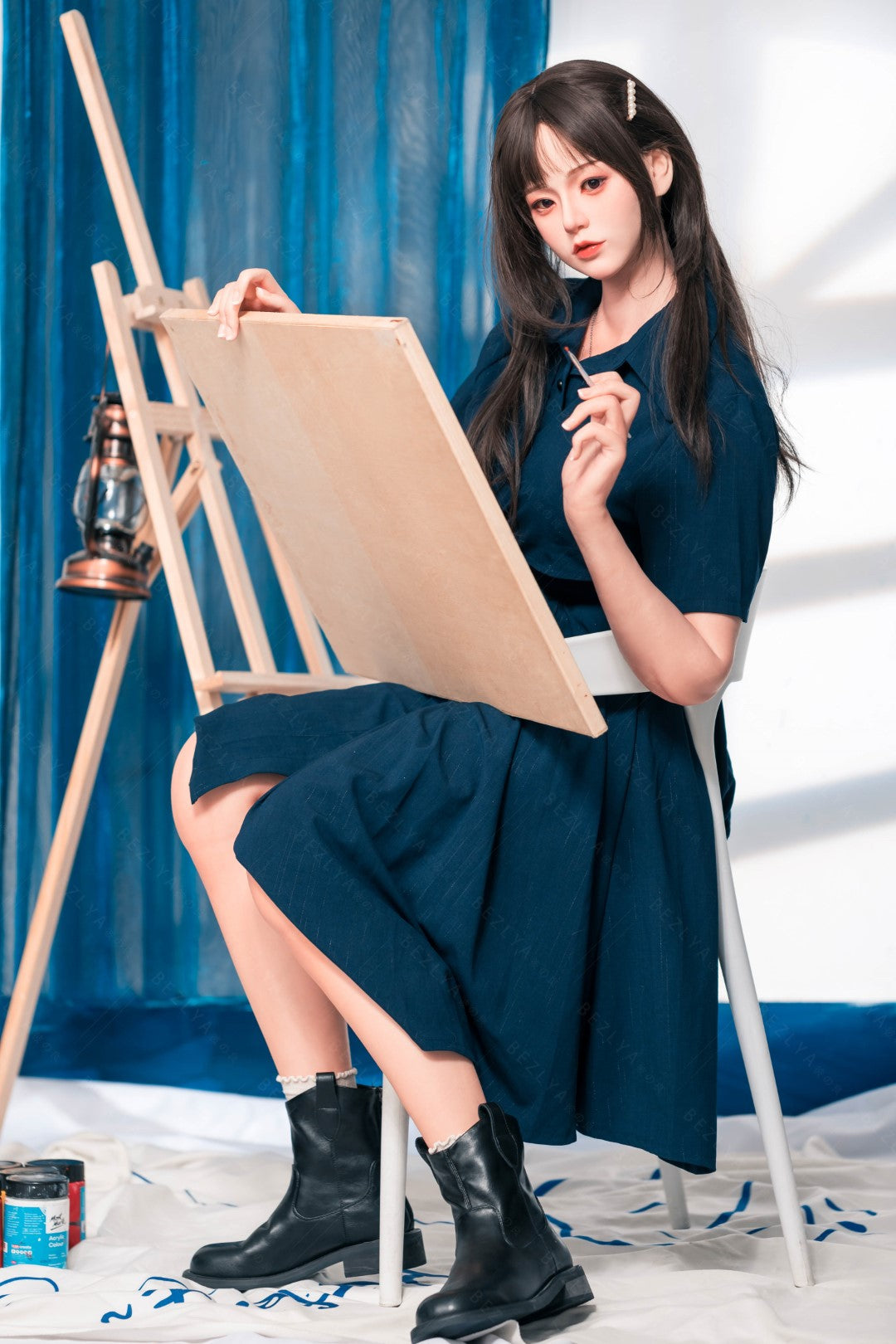 Begonia muñeca sexual (Bezlya Doll 162cm Copa C 2.2U Silicona)