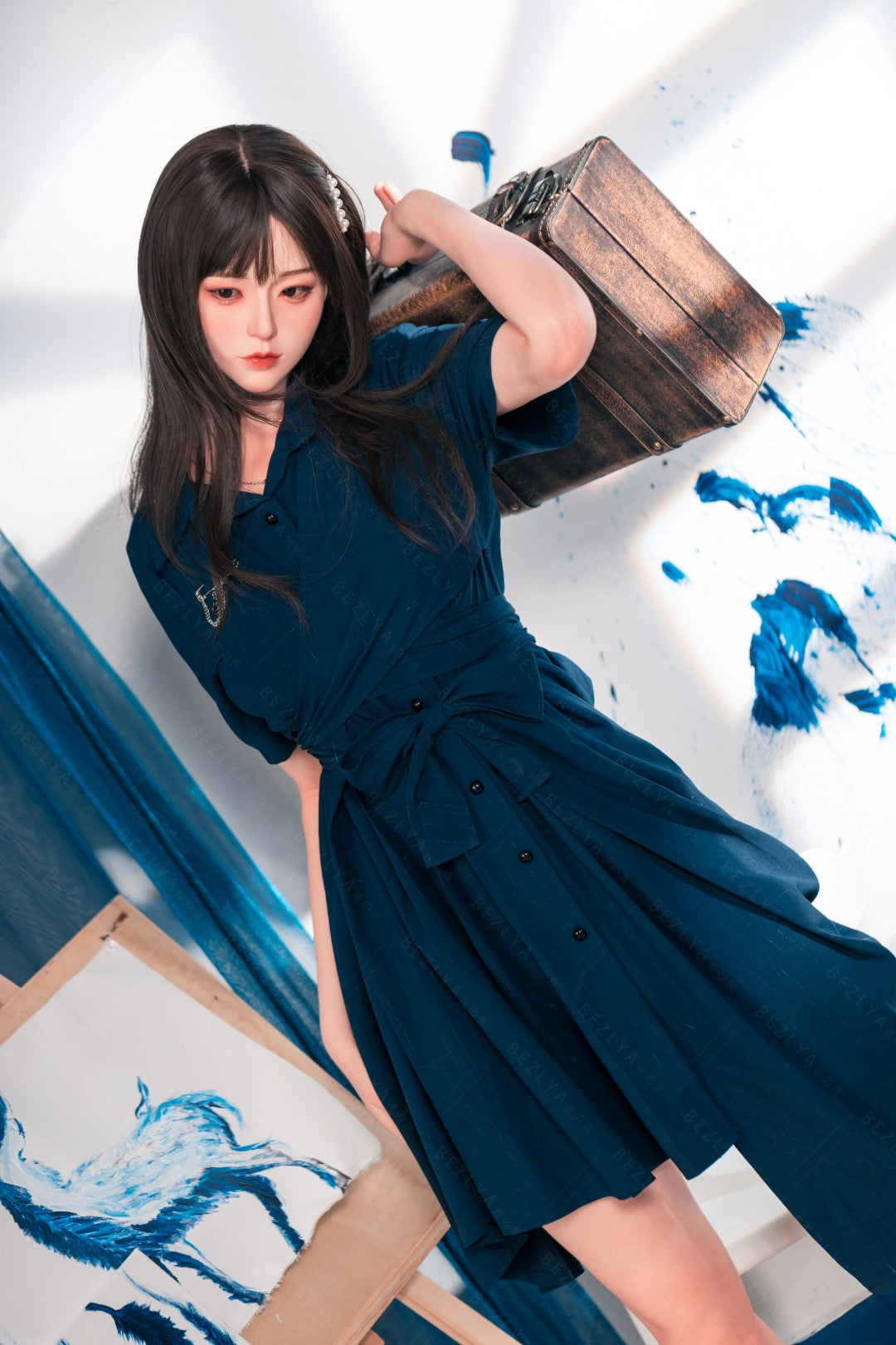 Begonia muñeca sexual (Bezlya Doll 162cm Copa C 2.2U Silicona)