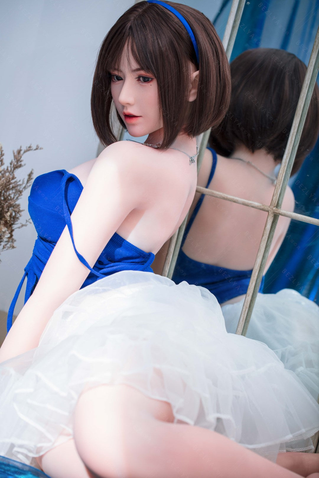 Lagenaria muñeca sexual (Bezlya Doll 155cm copa B 2.0 TPE+Silicona)