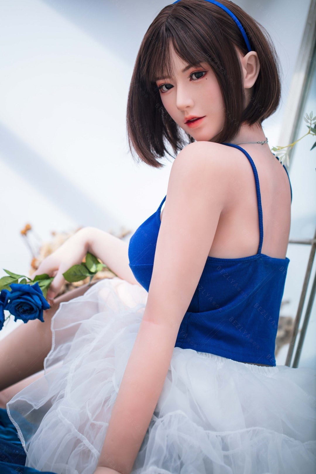 Lagenaria muñeca sexual (Bezlya Doll 155cm copa B 2.0 TPE+Silicona)