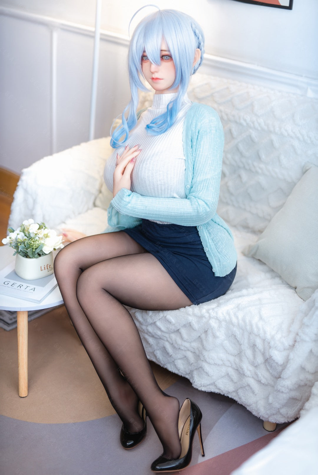 Campánula muñeca sexual (Bezlya Doll 155 cm F-CUP 2.0 TPE+Silicona)