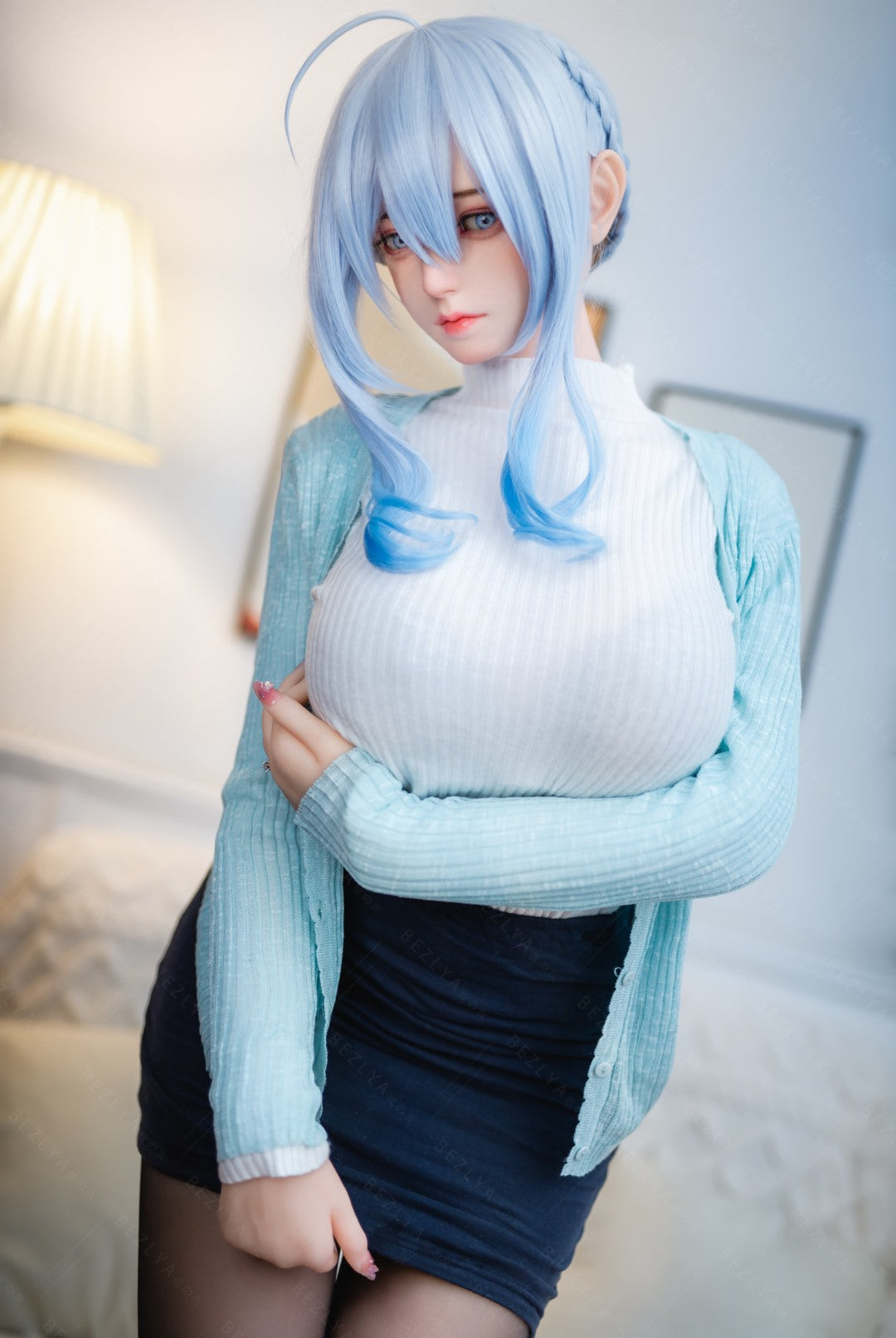 Campánula muñeca sexual (Bezlya Doll 155 cm F-CUP 2.0 TPE+Silicona)