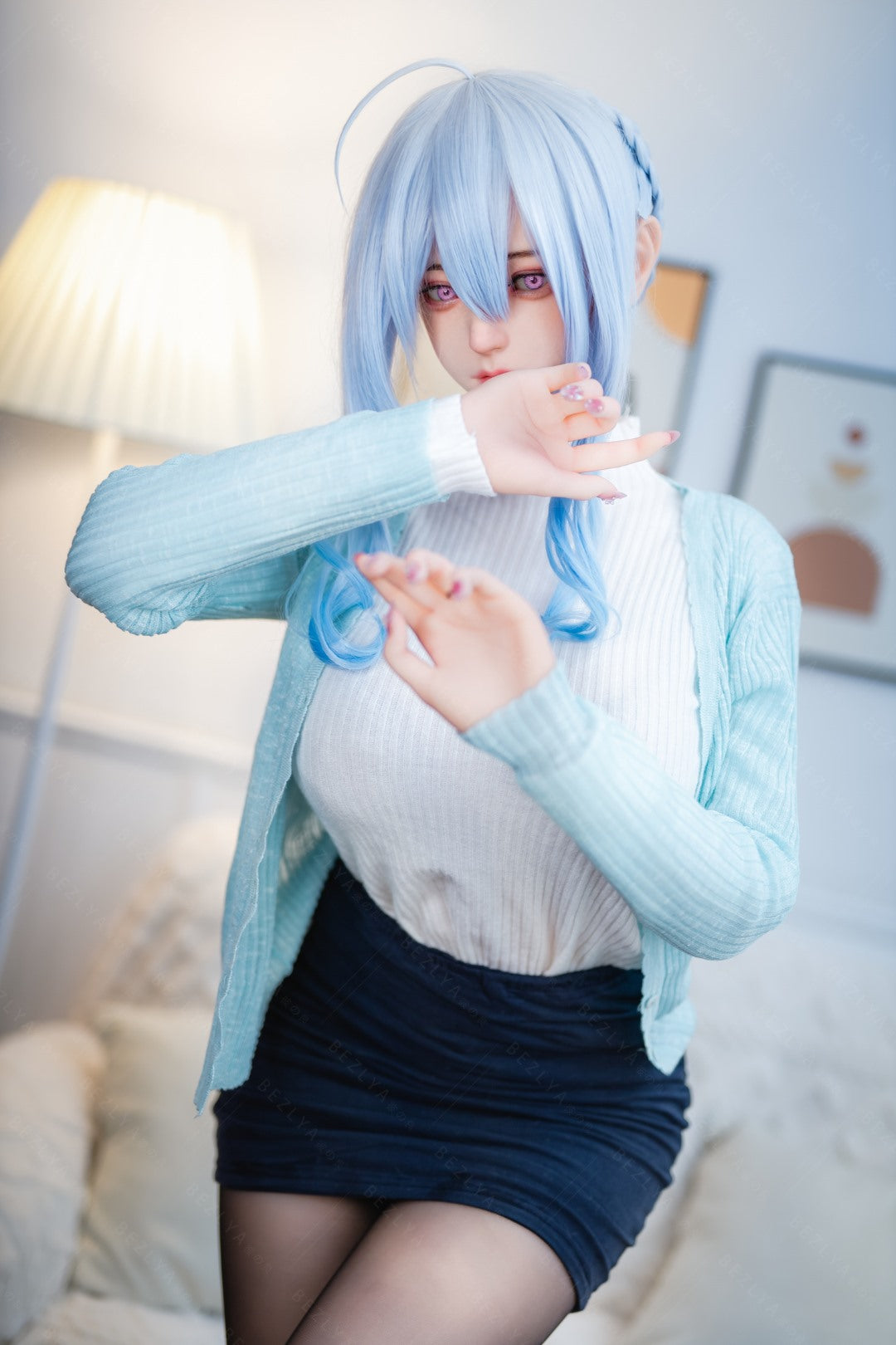 Campánula muñeca sexual (Bezlya Doll 155cm copa F 2.0 TPE+Silicona)