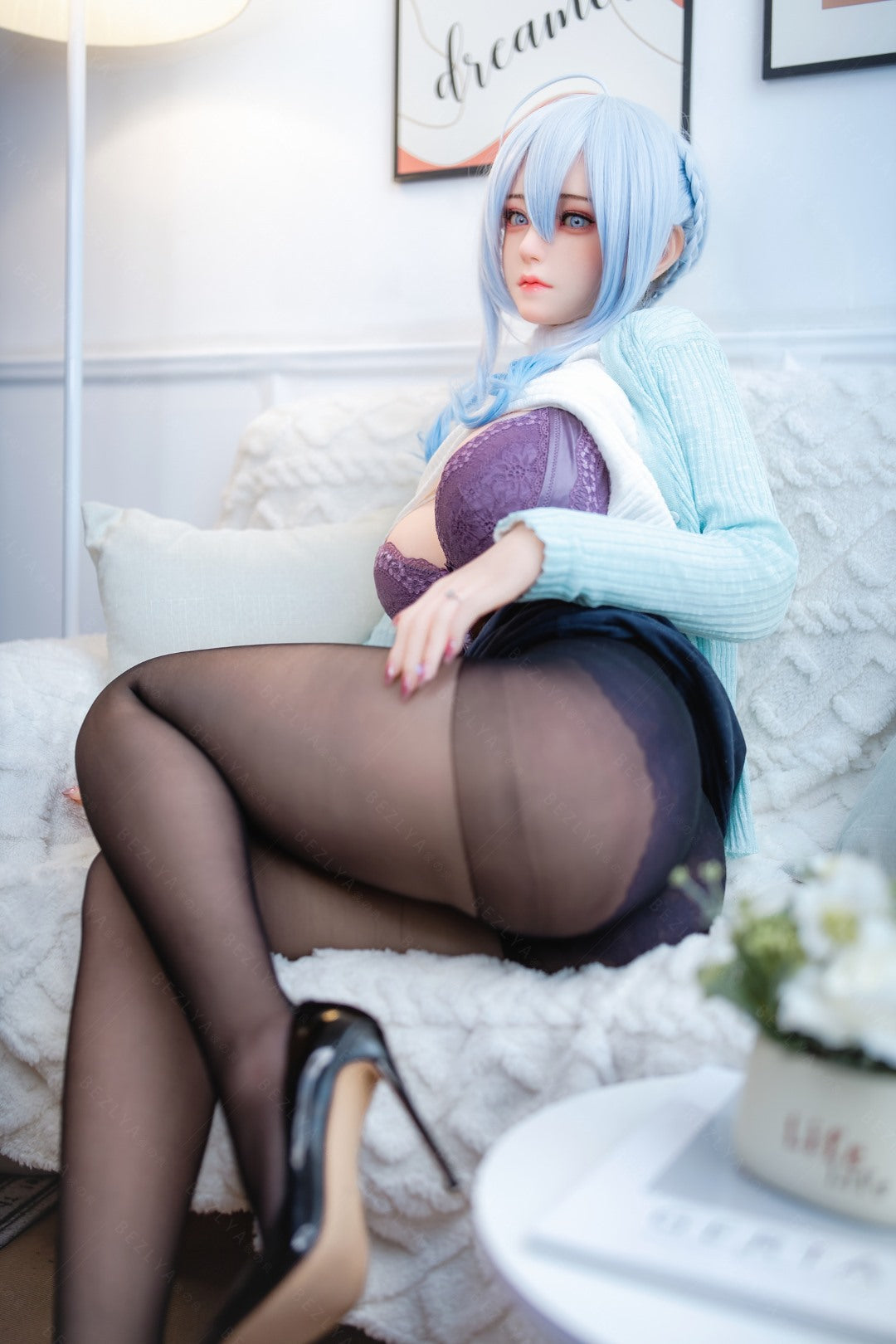 Campánula muñeca sexual (Bezlya Doll 155 cm F-CUP 2.0 TPE+Silicona)