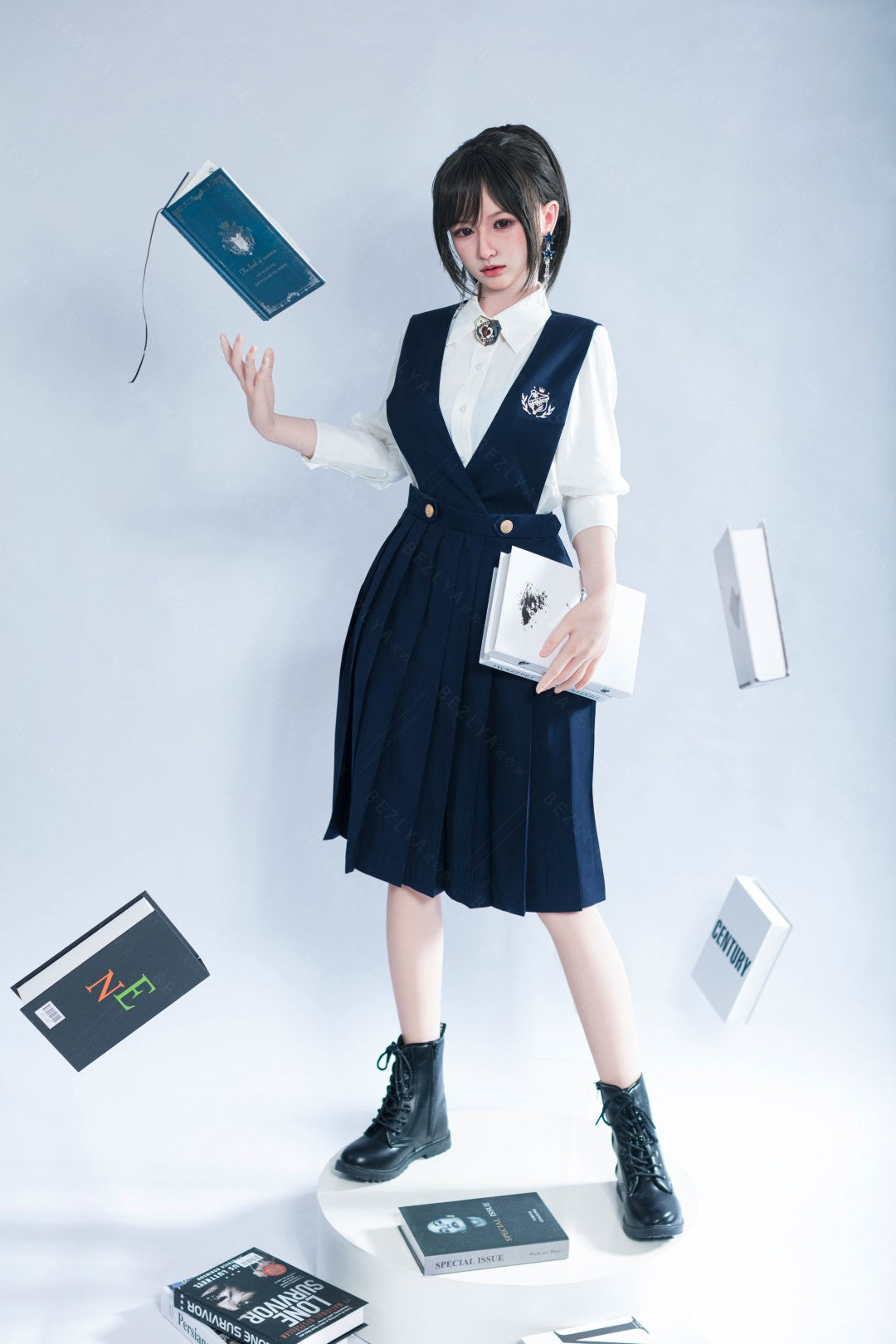 platicodona muñeca sexual (Bezlya Doll 162cm Copa C 2.2U Silicona)