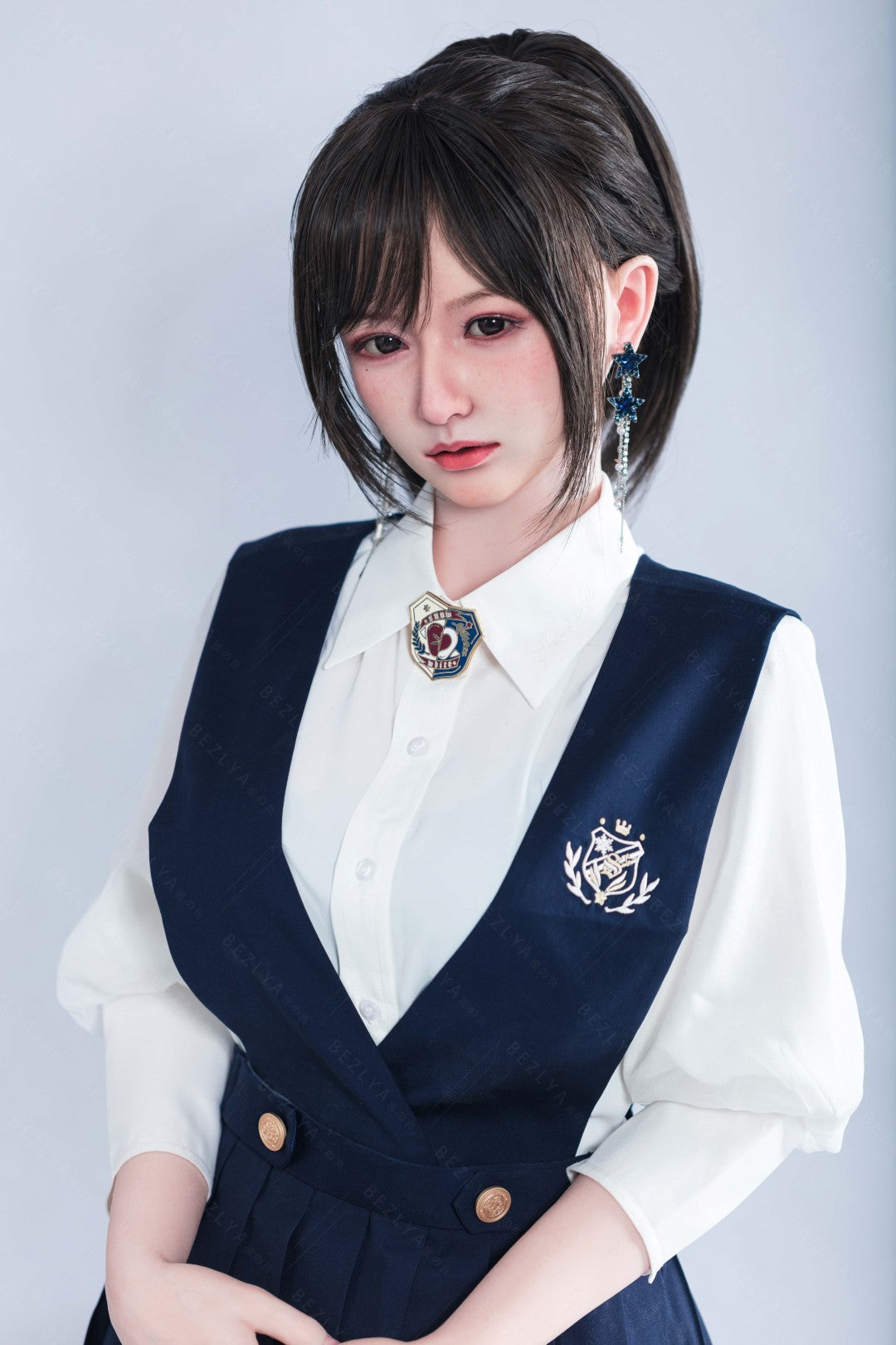 platicodona muñeca sexual (Bezlya Doll 162cm Copa C 2.2U Silicona)