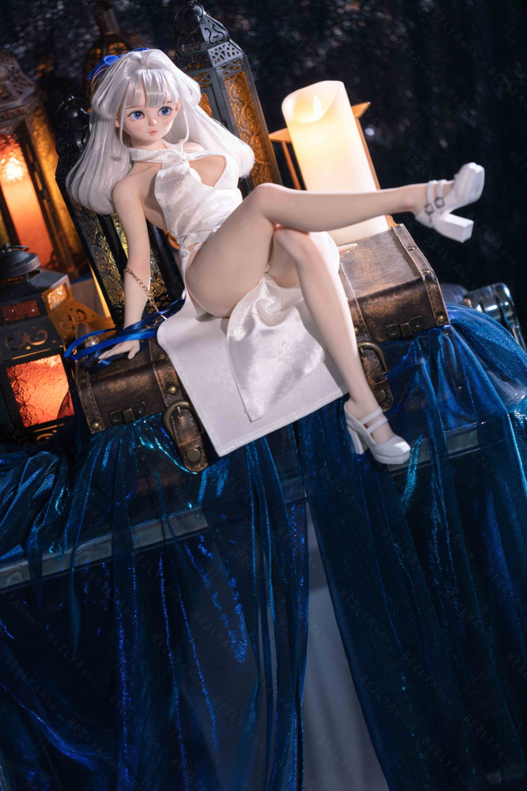 Pera muñeca sexual (Bezlya Doll 60 cm copa C 2.2 silicona)