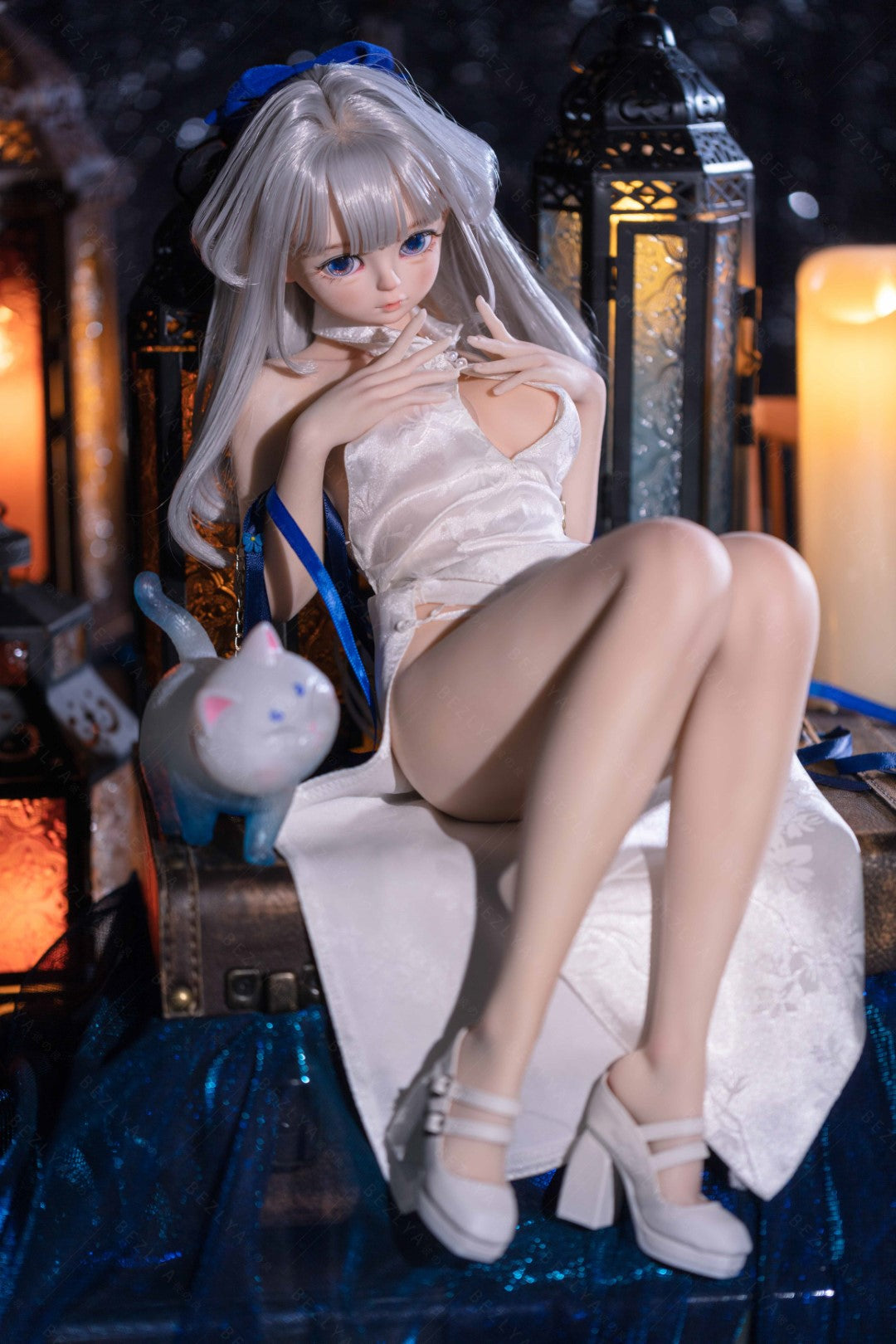 Pera muñeca sexual (Bezlya Doll 60 cm copa C 2.2 silicona)