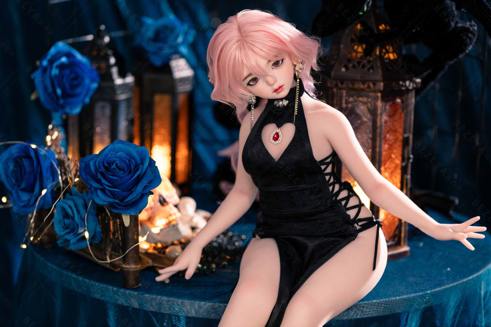 Baya muñeca sexual (Bezlya Doll 65cm Una copa 2.2 Silicona)