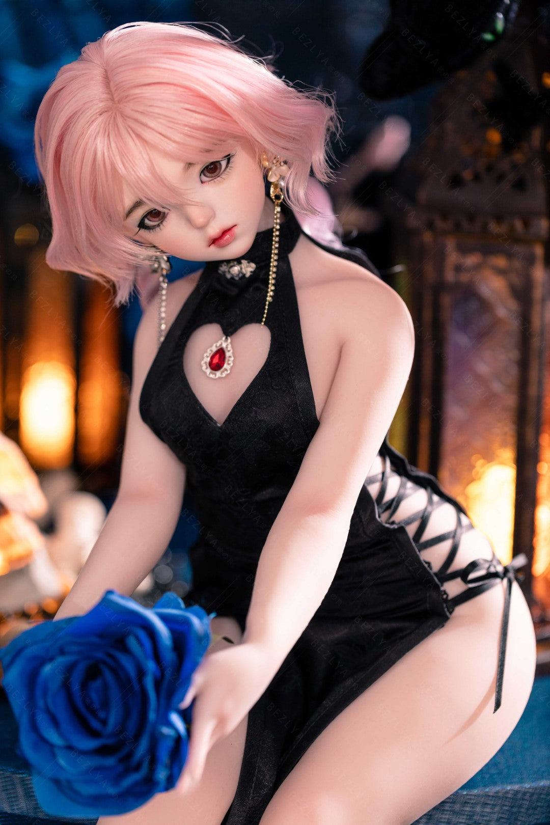 Baya muñeca sexual (Bezlya Doll 65cm Una copa 2.2 Silicona)