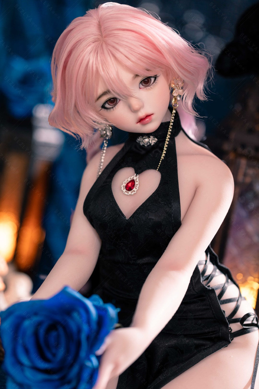 Baya muñeca sexual (Bezlya Doll 65cm Una copa 2.2 Silicona)