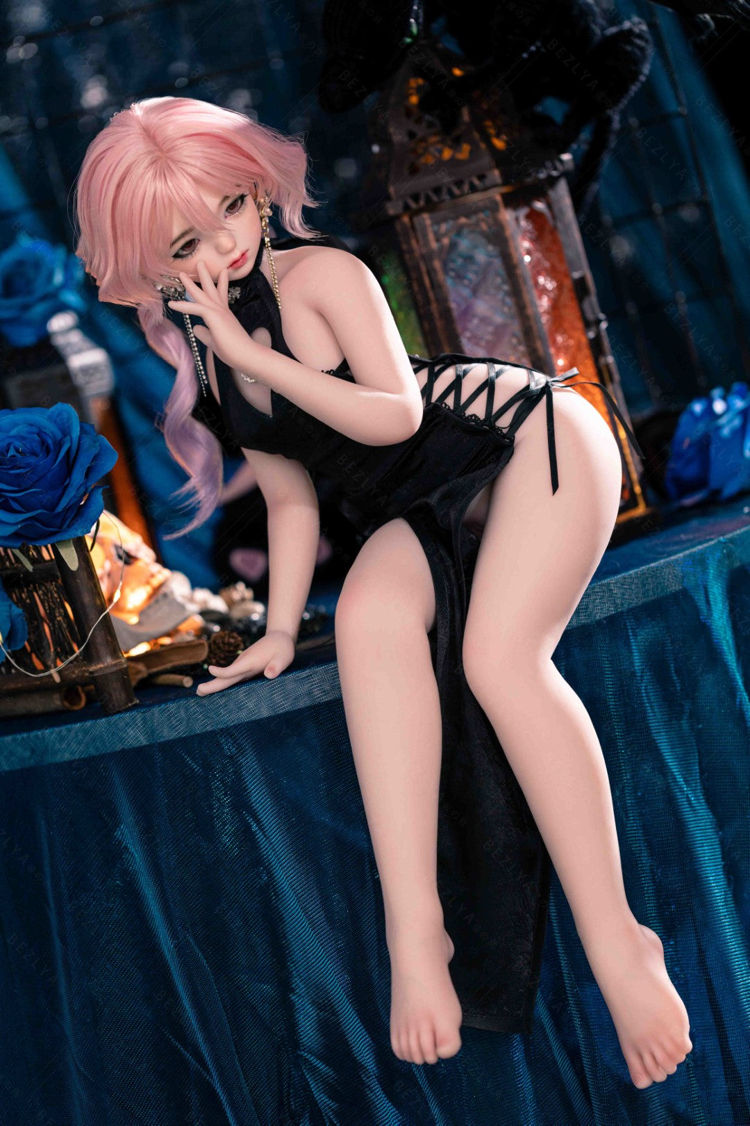 Baya muñeca sexual (Bezlya Doll 65cm Una copa 2.2 Silicona)