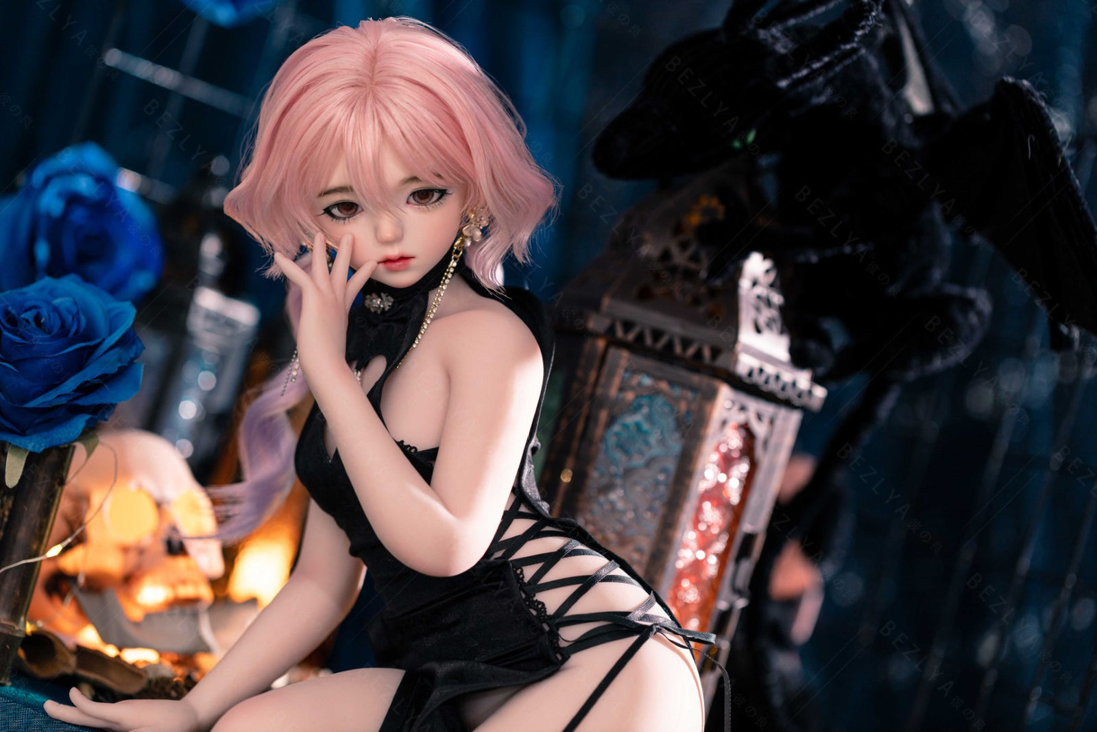 Baya muñeca sexual (Bezlya Doll 65cm Una copa 2.2 Silicona)