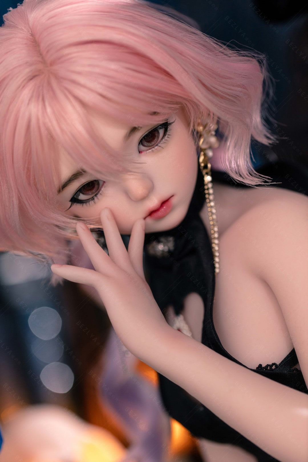 Baya muñeca sexual (Bezlya Doll 65cm Una copa 2.2 Silicona)