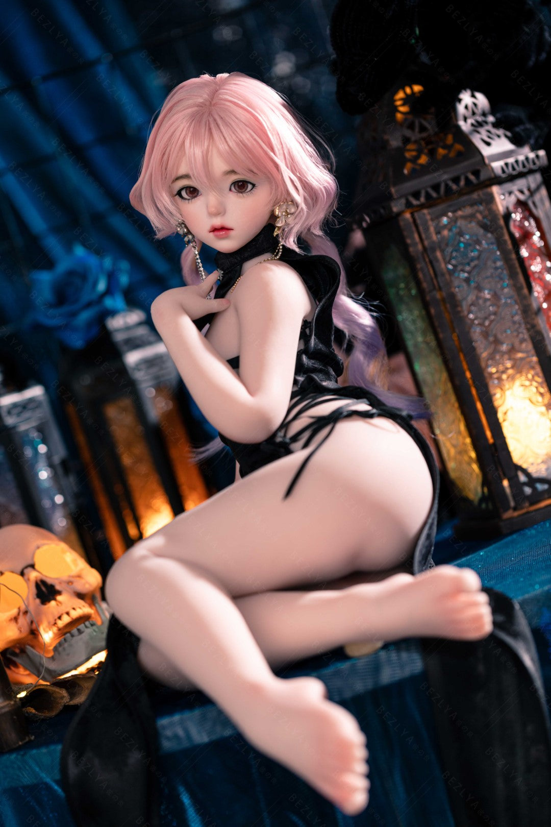 Baya muñeca sexual (Bezlya Doll 65cm Una copa 2.2 Silicona)