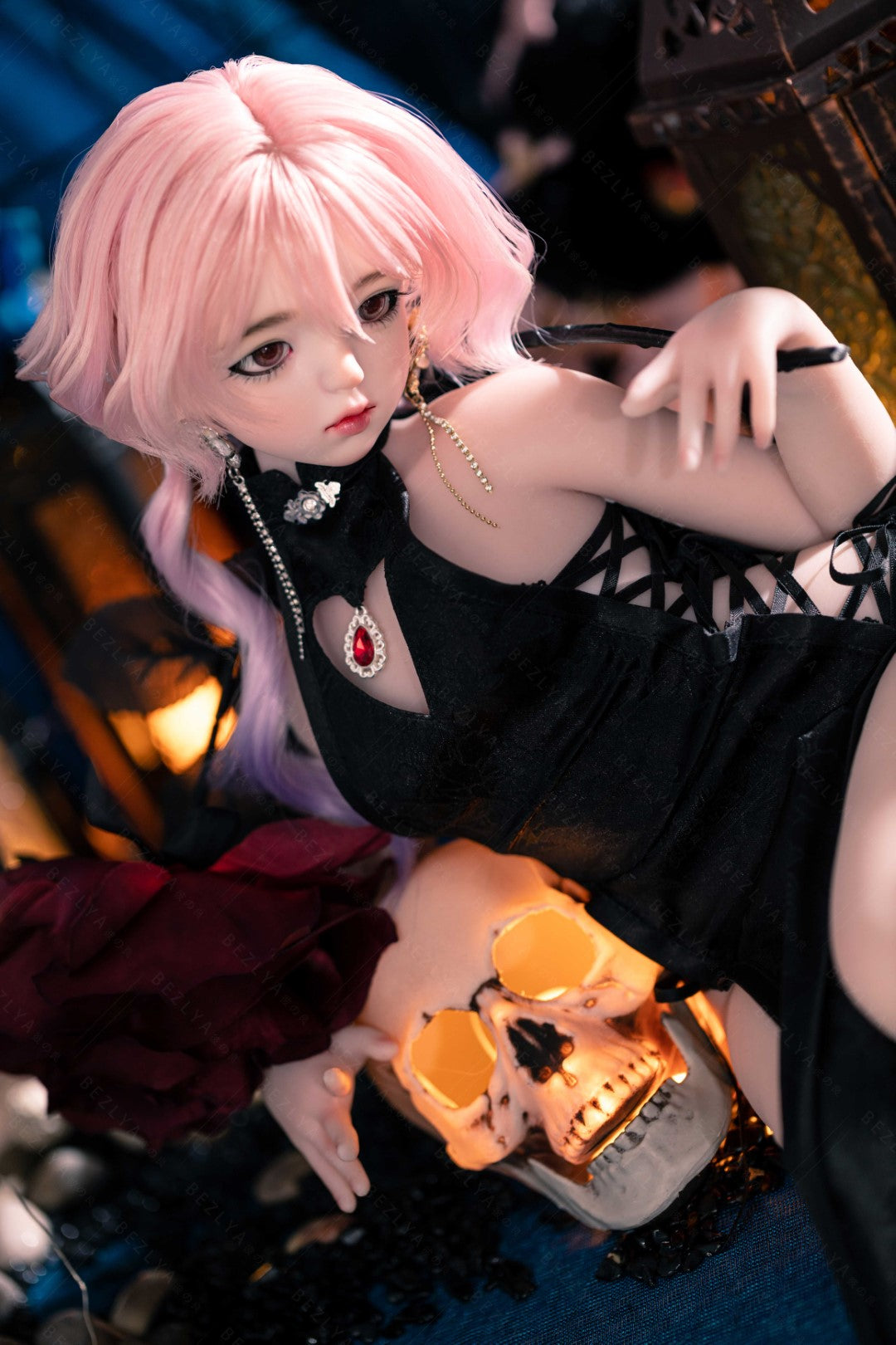 Baya muñeca sexual (Bezlya Doll 65cm Una copa 2.2 Silicona)