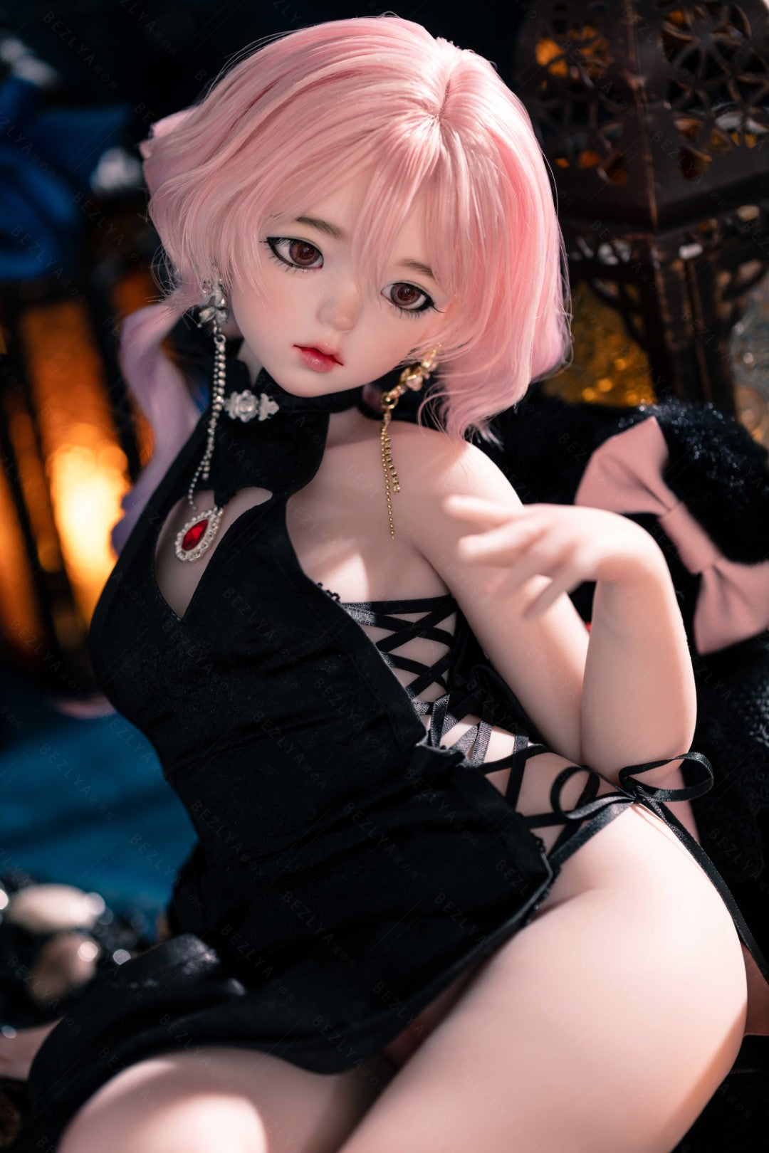 Baya muñeca sexual (Bezlya Doll 65cm Una copa 2.2 Silicona)