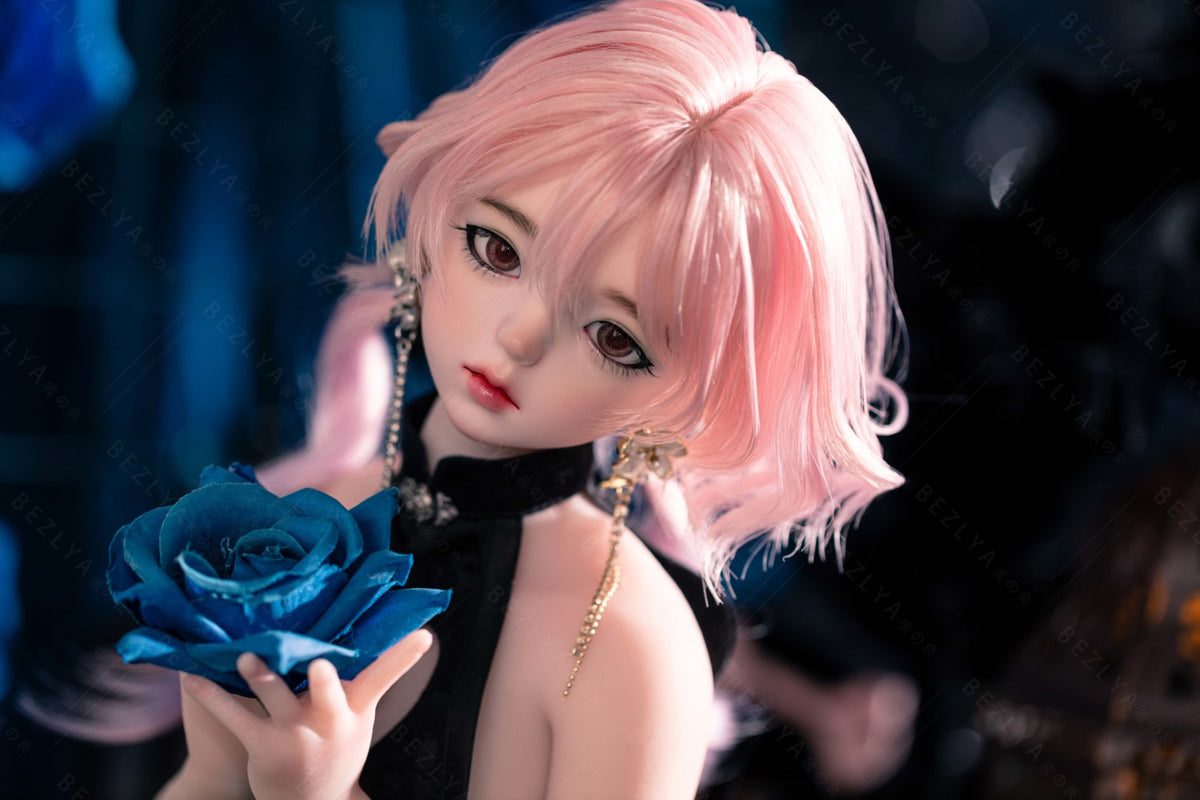 Baya muñeca sexual (Bezlya Doll 65cm Una copa 2.2 Silicona)