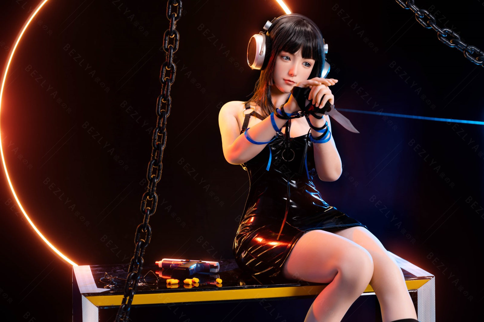 Gardenia muñeca sexual (Bezlya Doll Copa E de 155 cm (silicona 2,2 CF)