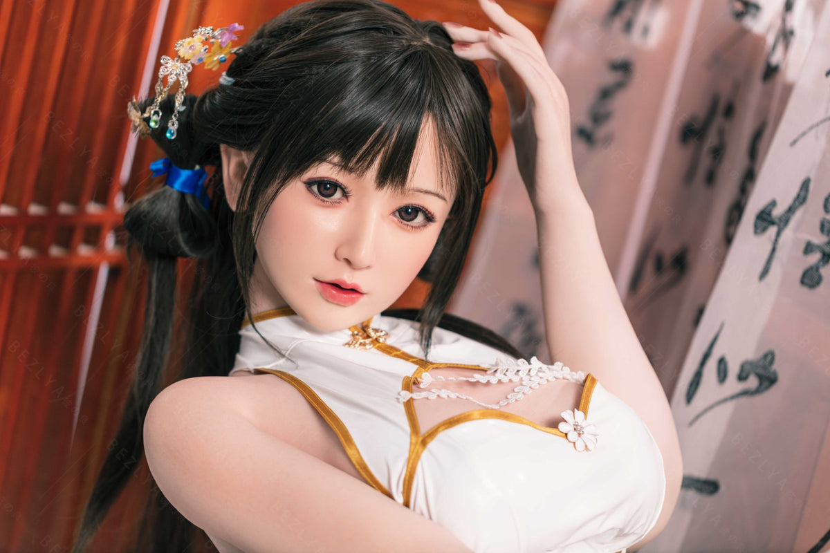 platicodona muñeca sexual (Bezlya Doll Copa E de 155 cm (silicona 2,2 CF)