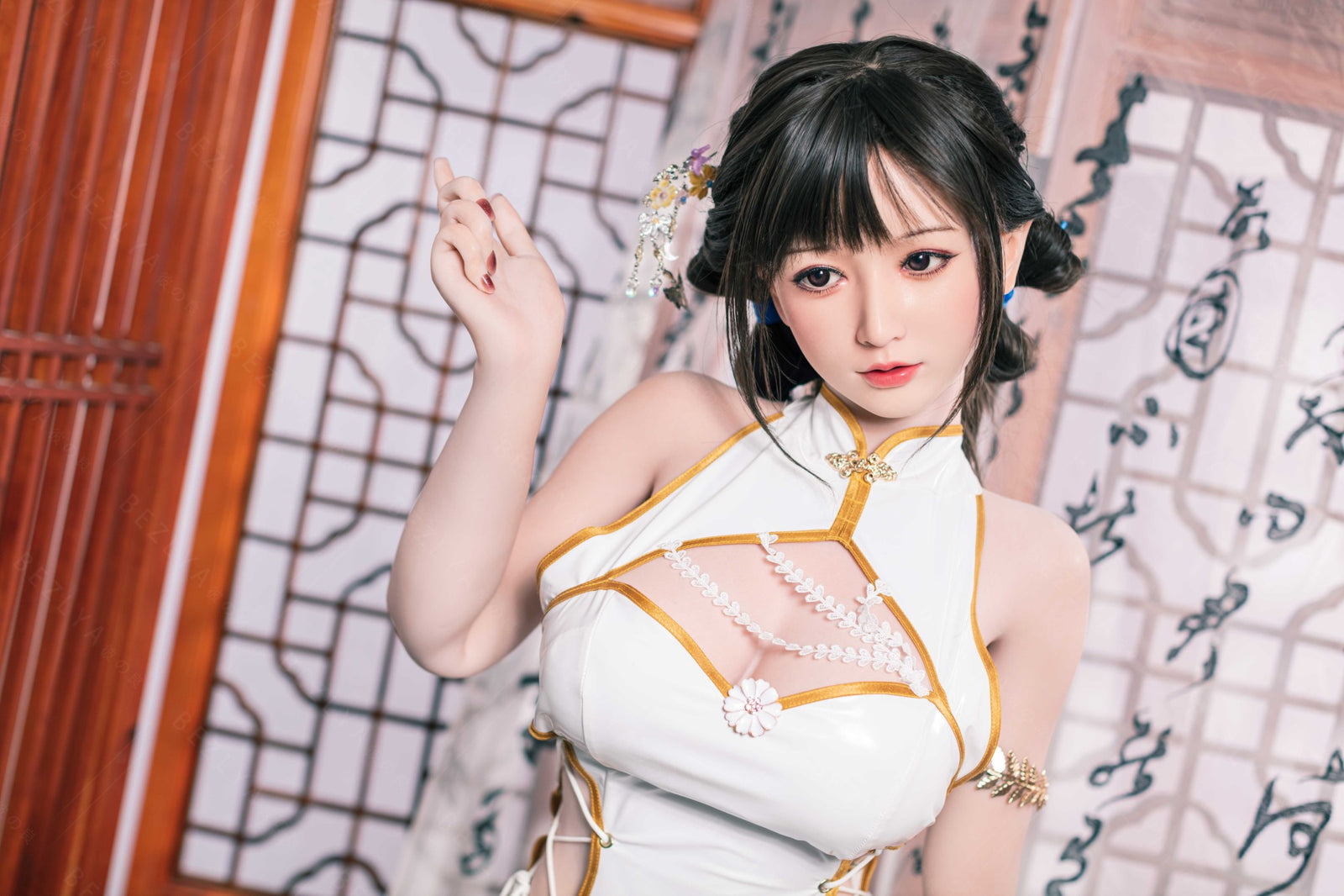 platicodona muñeca sexual (Bezlya Doll Copa E de 155 cm (silicona 2,2 CF)