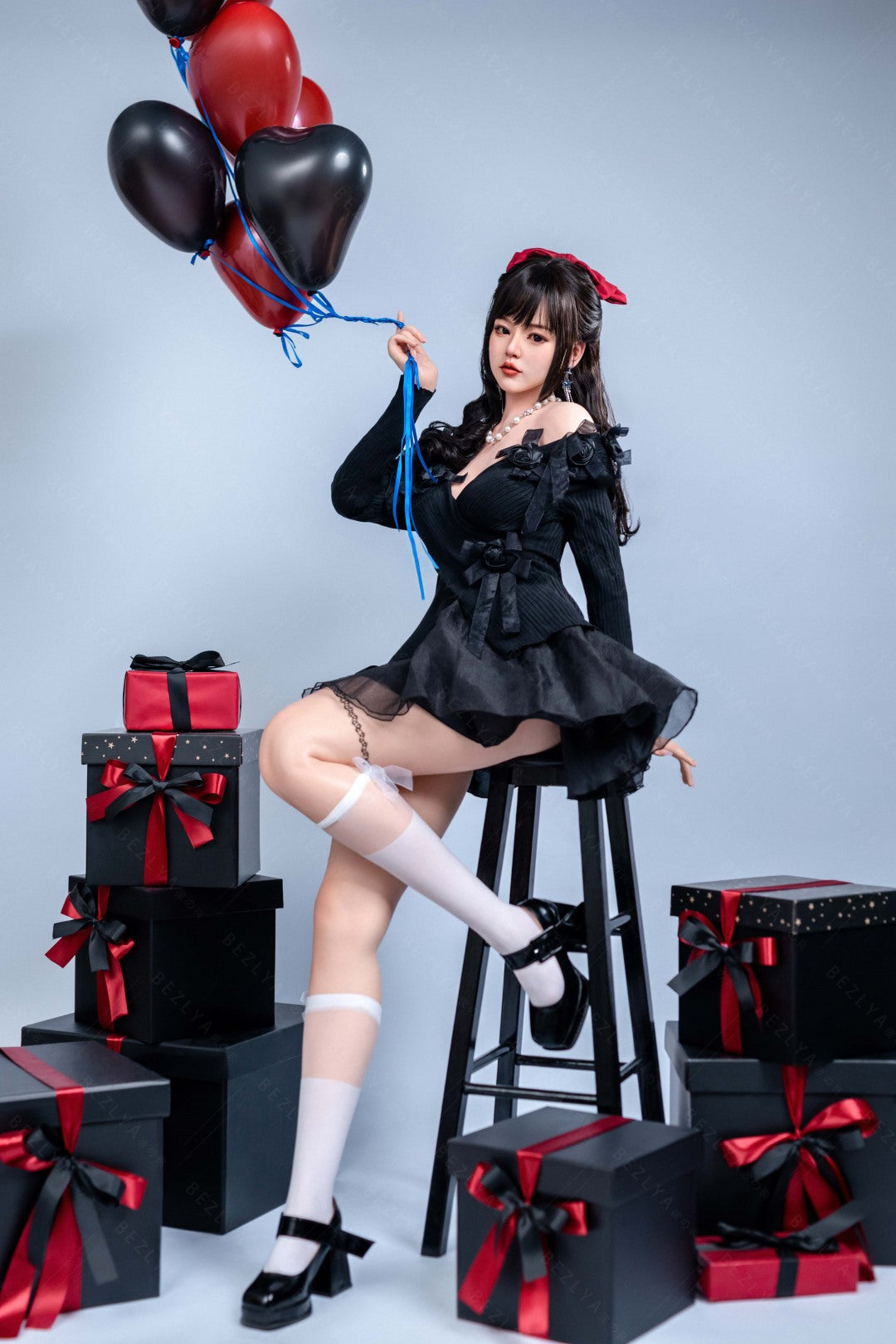 Begonia muñeca sexual (Bezlya Doll 163 cm C-CUP 2.1 Silicona)