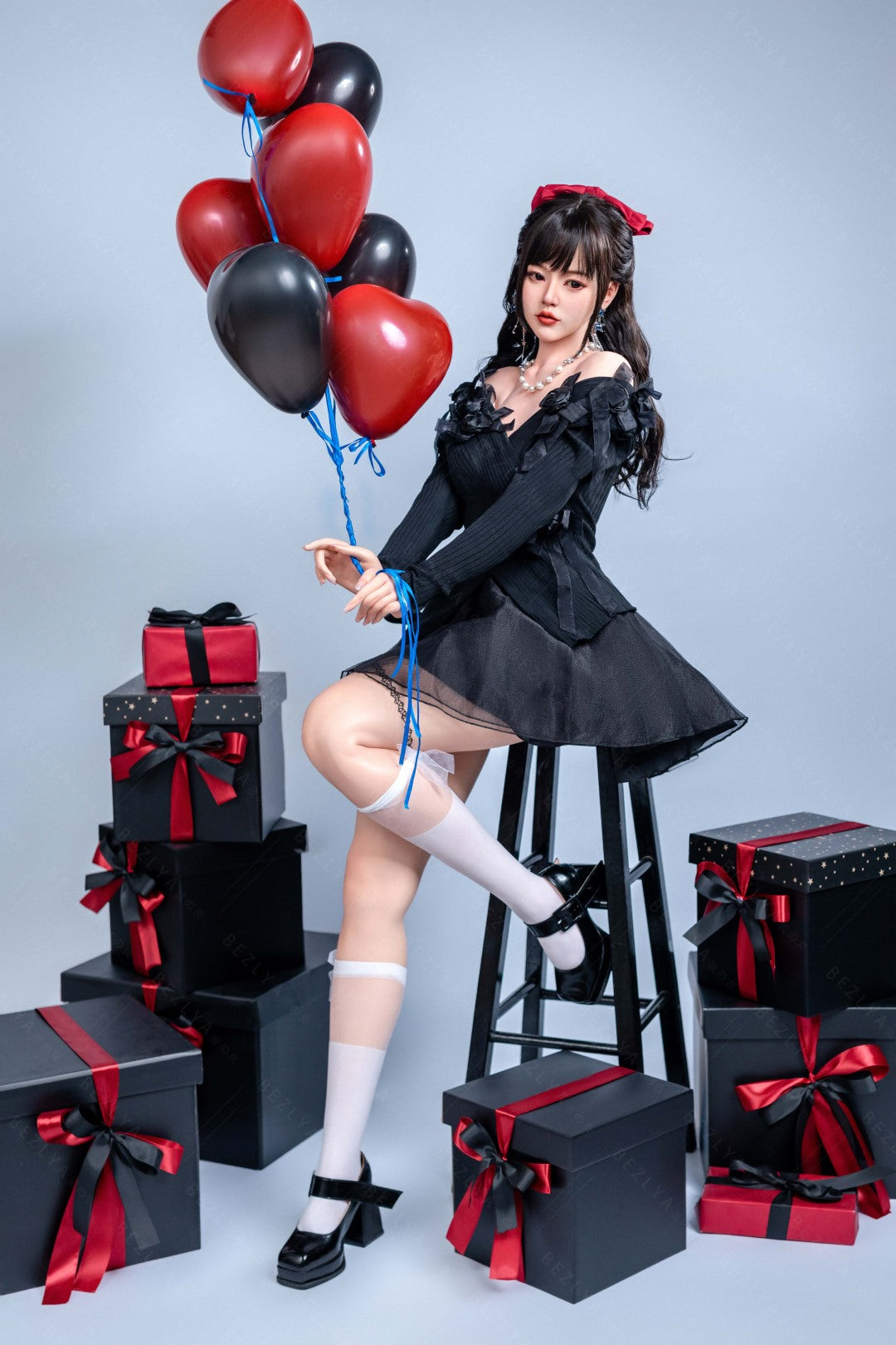 Begonia muñeca sexual (Bezlya Doll 163 cm C-CUP 2.1 Silicona)
