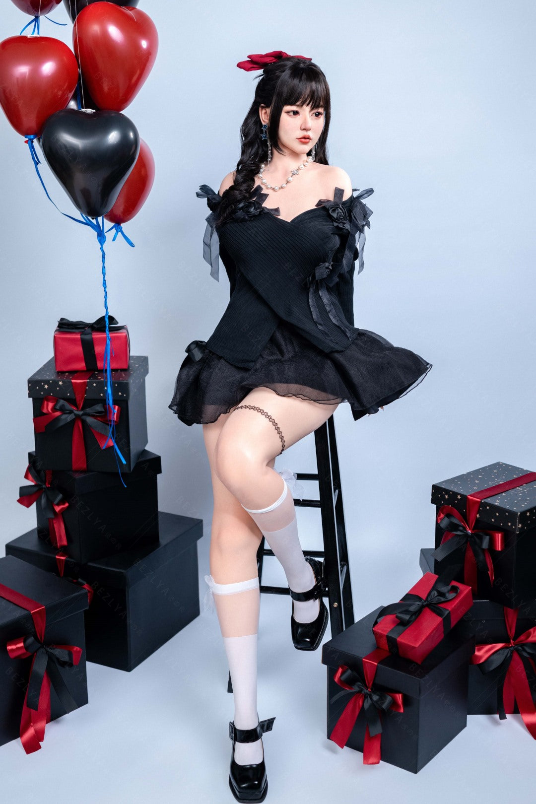 Begonia muñeca sexual (Bezlya Doll 163 cm C-CUP 2.1 Silicona)