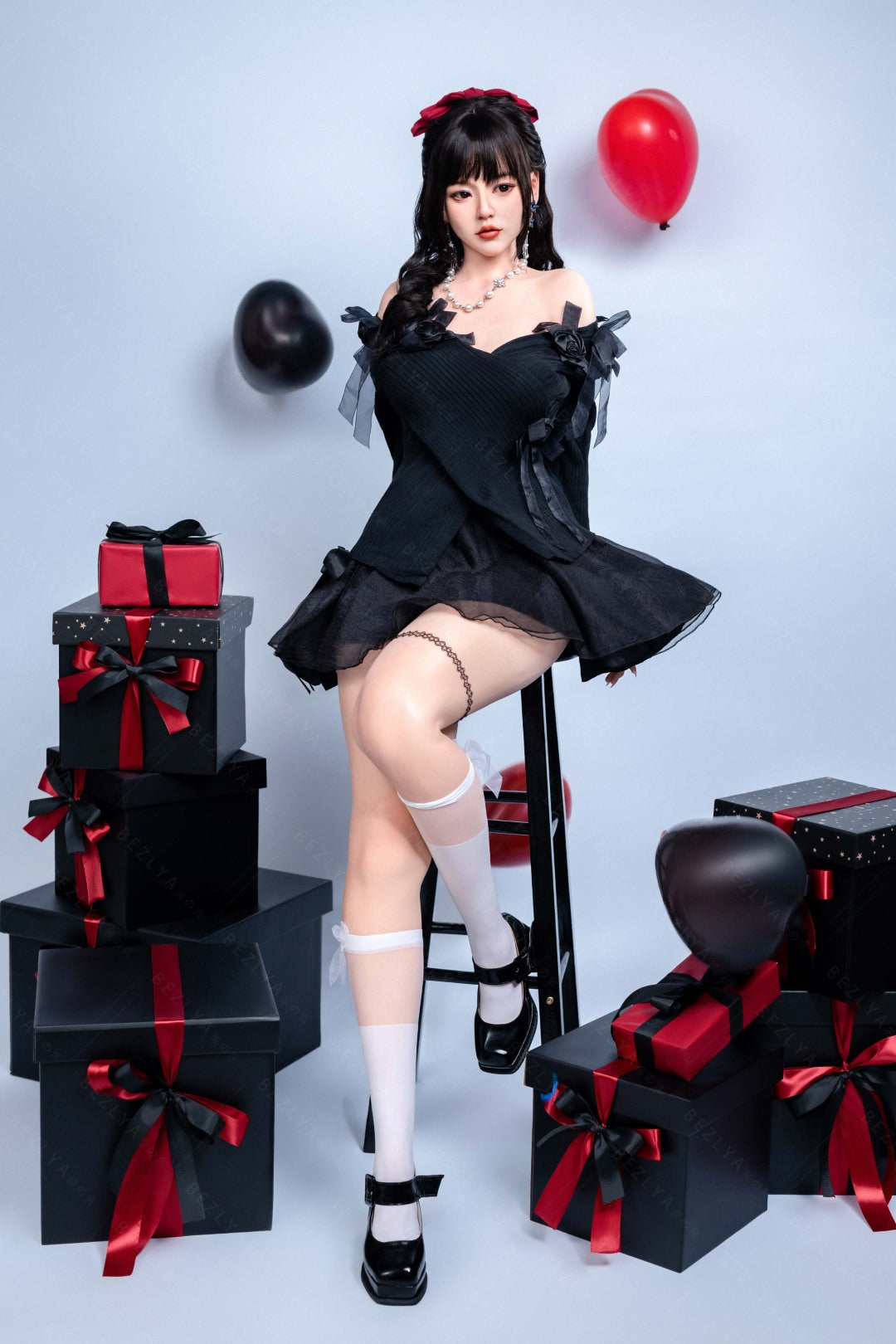 Begonia muñeca sexual (Bezlya Doll 163 cm C-CUP 2.1 Silicona)