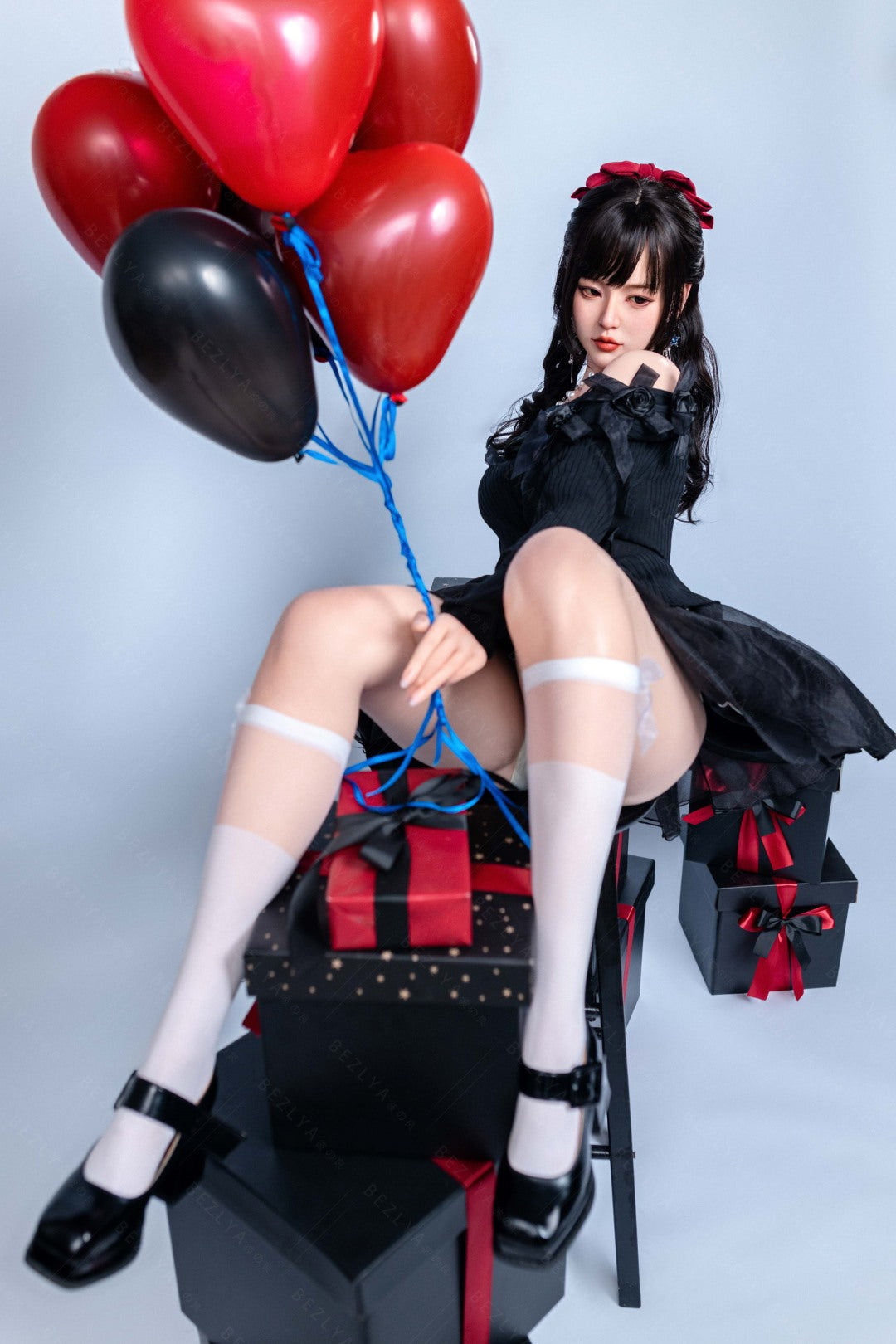 Begonia muñeca sexual (Bezlya Doll 163 cm C-CUP 2.1 Silicona)