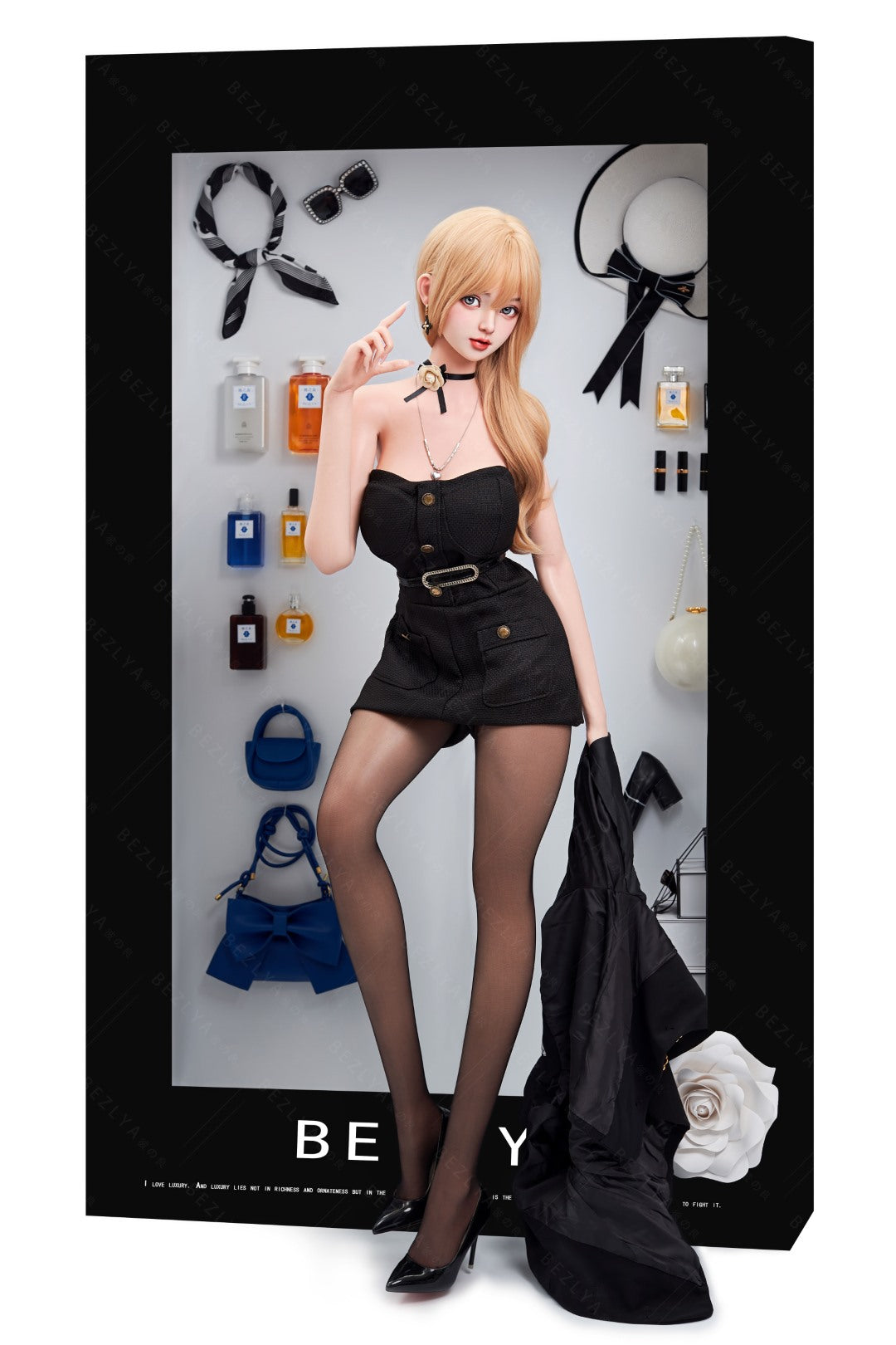 Convallaria muñeca sexual (Bezlya Doll 158 cm E-cup 2.1 Silicona)