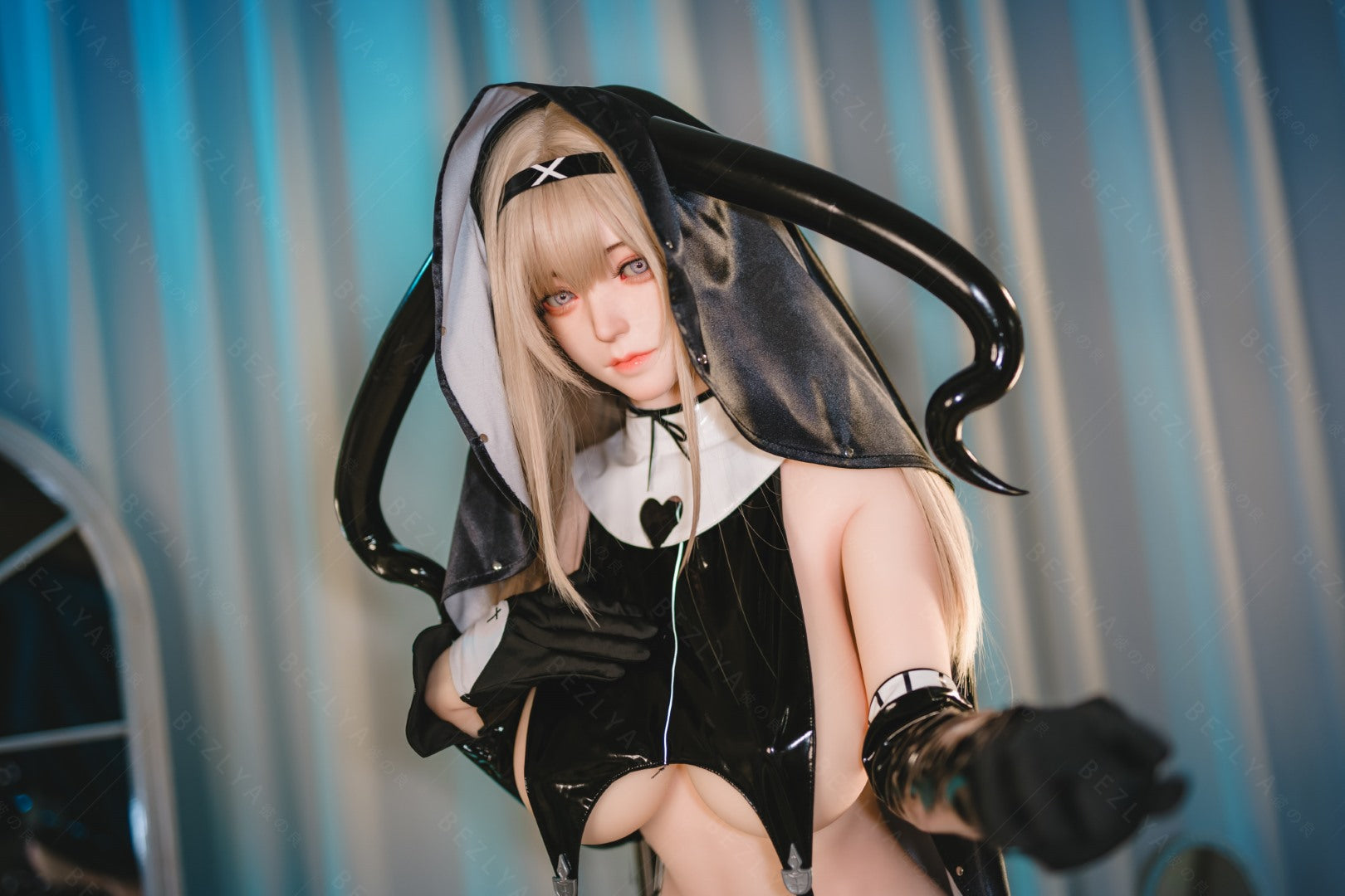 Campánula muñeca sexual (Bezlya Doll 155 cm F-CUP 2.0 TPE+Silicona)