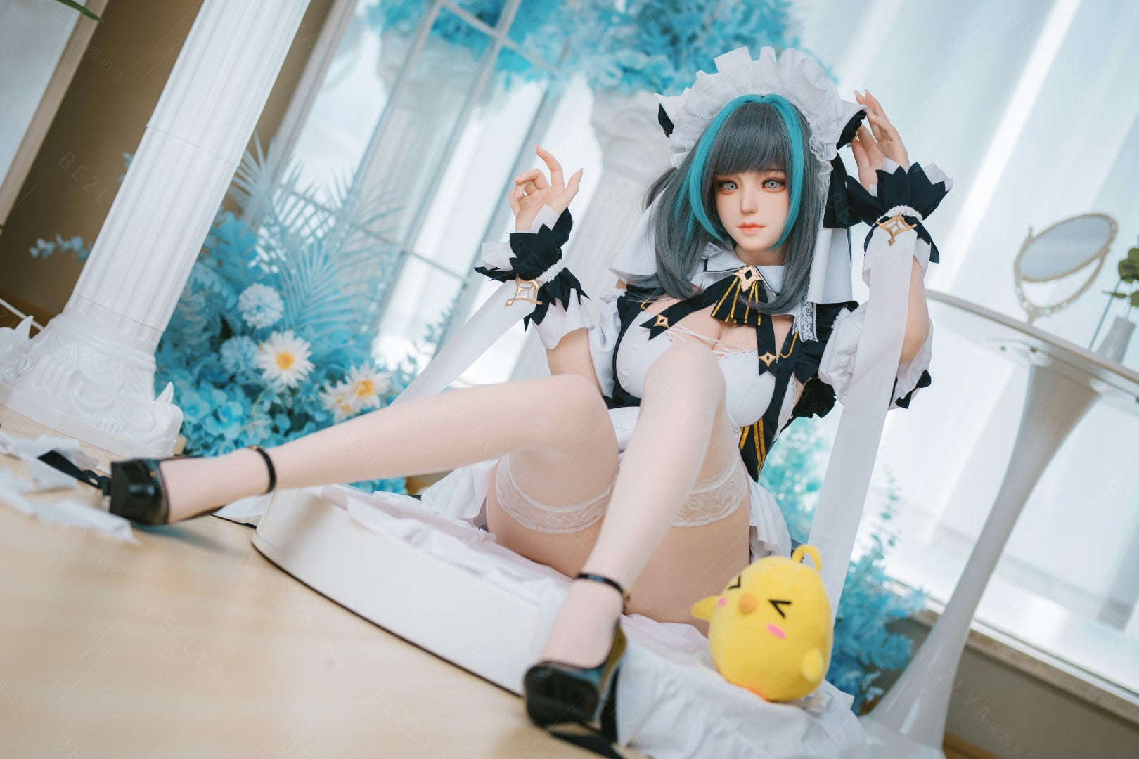 HMS Cheshire muñeca sexual (Bezlya Doll 155 cm E-CUP 2.2CF Silicona)