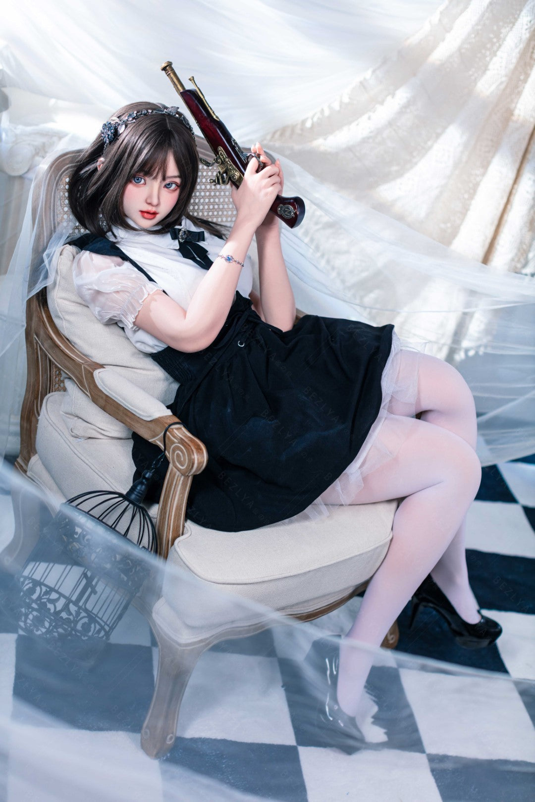 Convallaria muñeca sexual (Bezlya Doll 155cm B copa 2.1 Silicona)