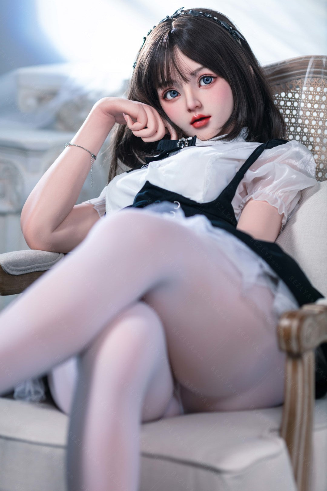Convalaria muñeca sexual (Bezlya Doll 155 cm B-CUP 2.1 Silicona)