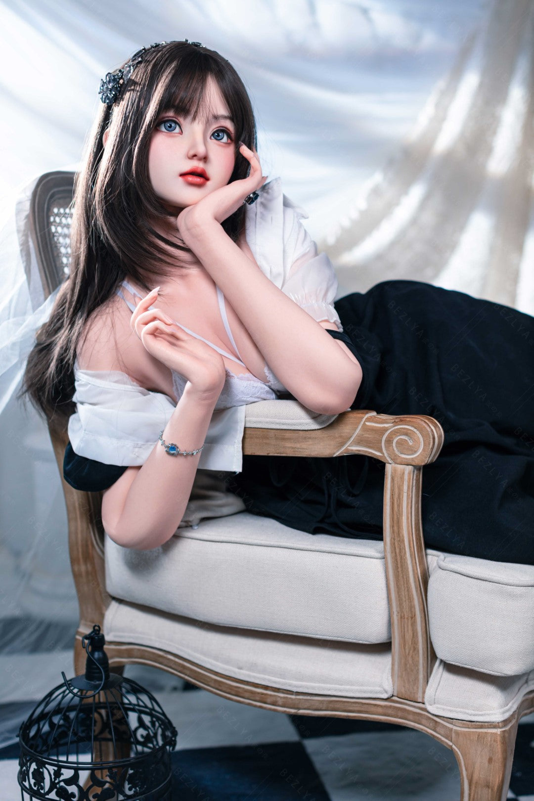 Convallaria muñeca sexual (Bezlya Doll 155cm B copa 2.1 Silicona)