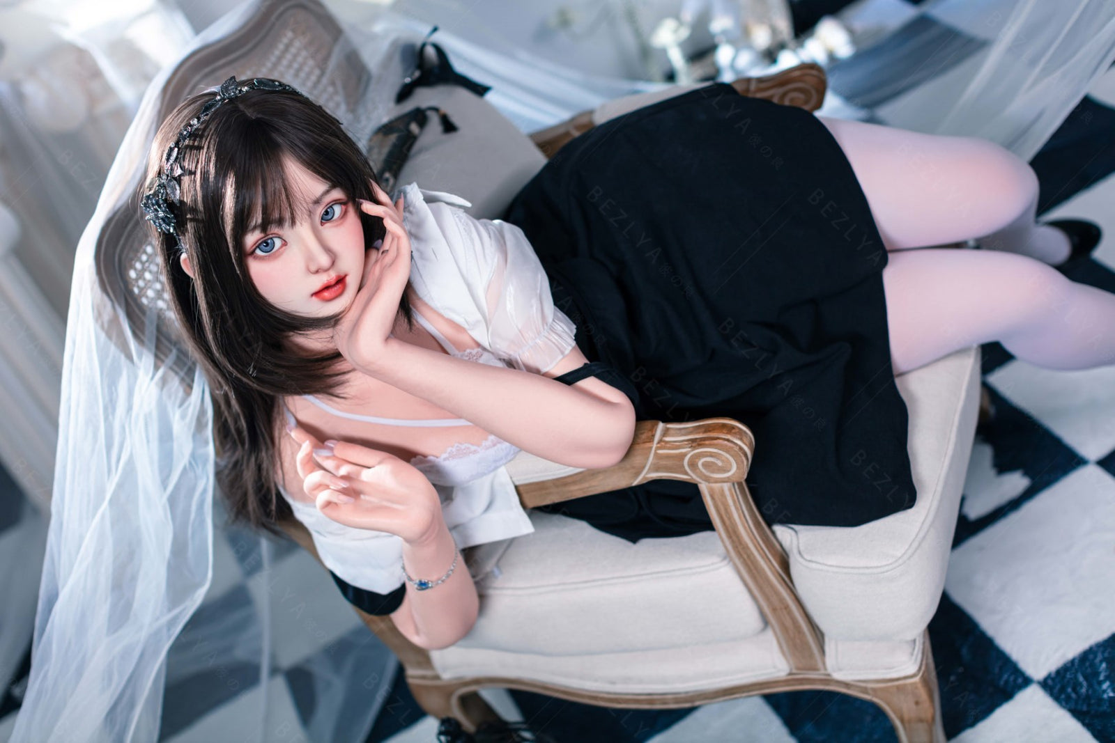 Convallaria muñeca sexual (Bezlya Doll 155cm B copa 2.1 Silicona)