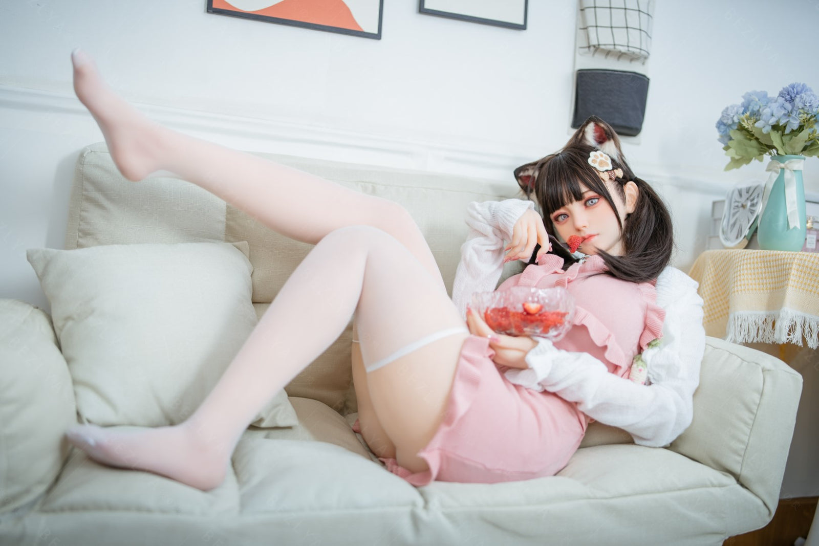 Campánula muñeca sexual (Bezlya Doll 155cm copa F 2.0 TPE+Silicona)