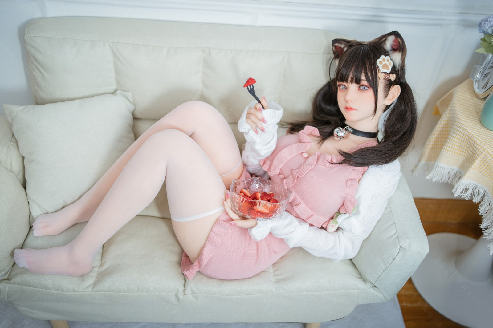 Campánula muñeca sexual (Bezlya Doll 155cm copa F 2.0 TPE+Silicona)