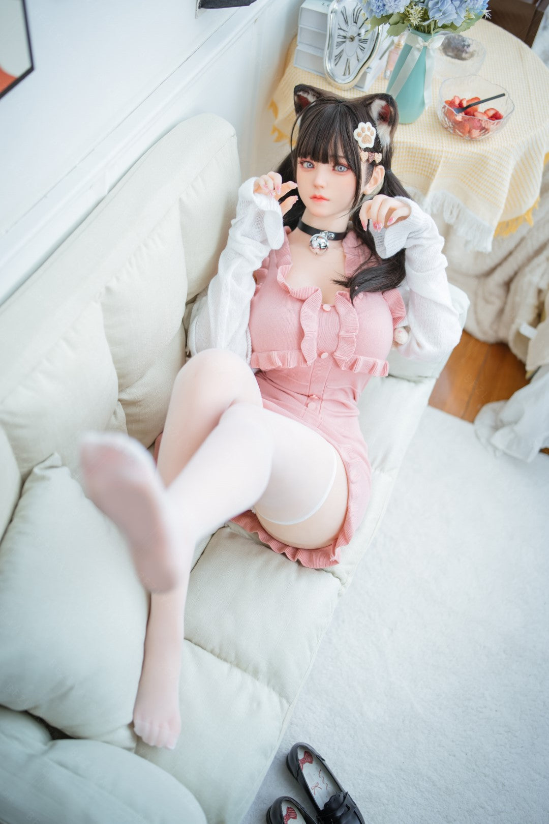 Campánula muñeca sexual (Bezlya Doll 155cm copa F 2.0 TPE+Silicona)