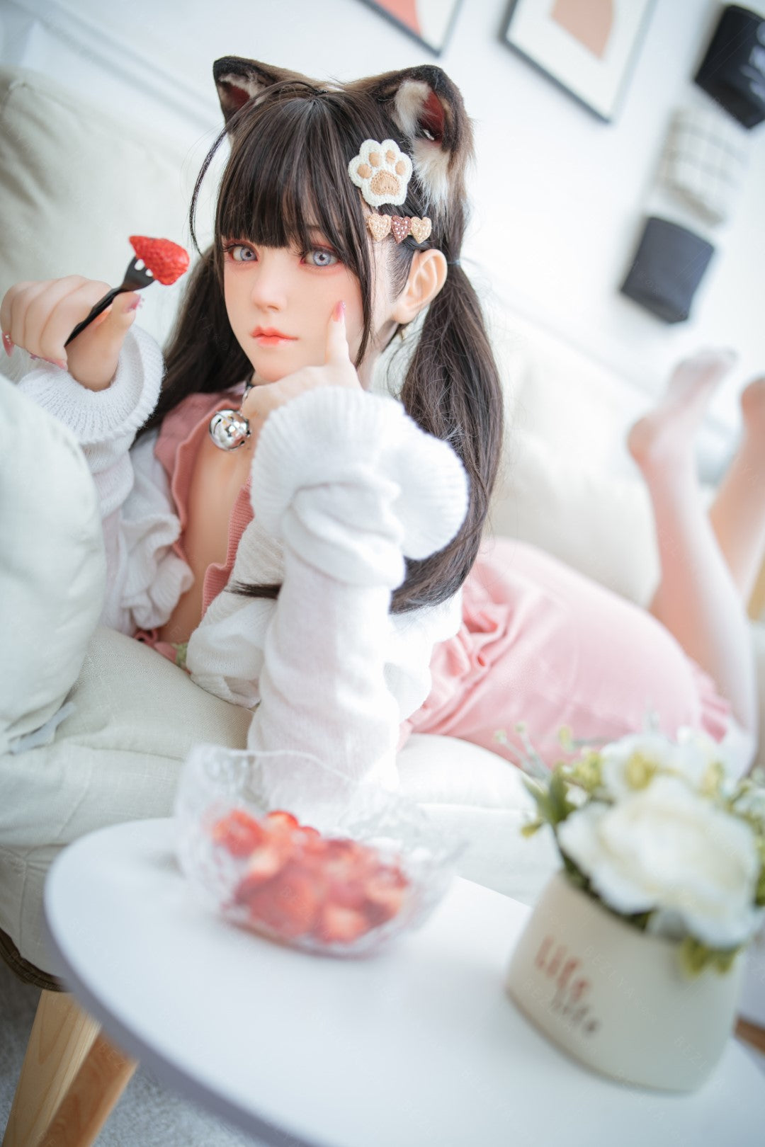 Campánula muñeca sexual (Bezlya Doll 155cm copa F 2.0 TPE+Silicona)