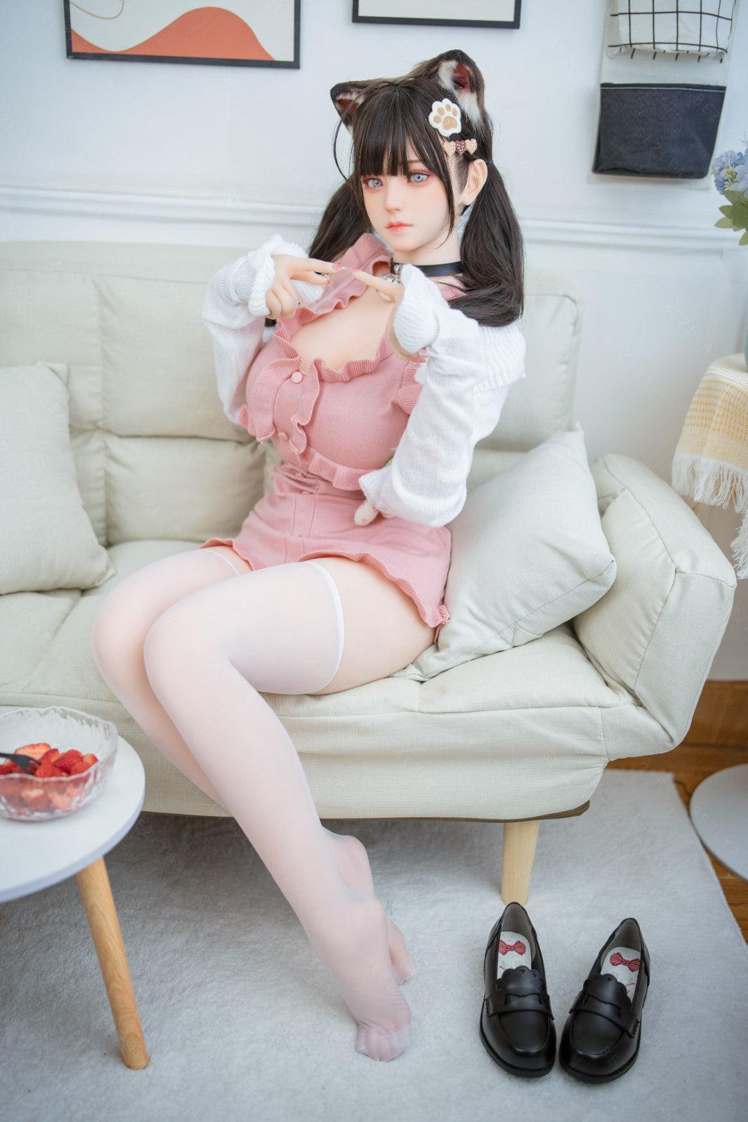 Campánula muñeca sexual (Bezlya Doll 155 cm F-CUP 2.0 TPE+Silicona)