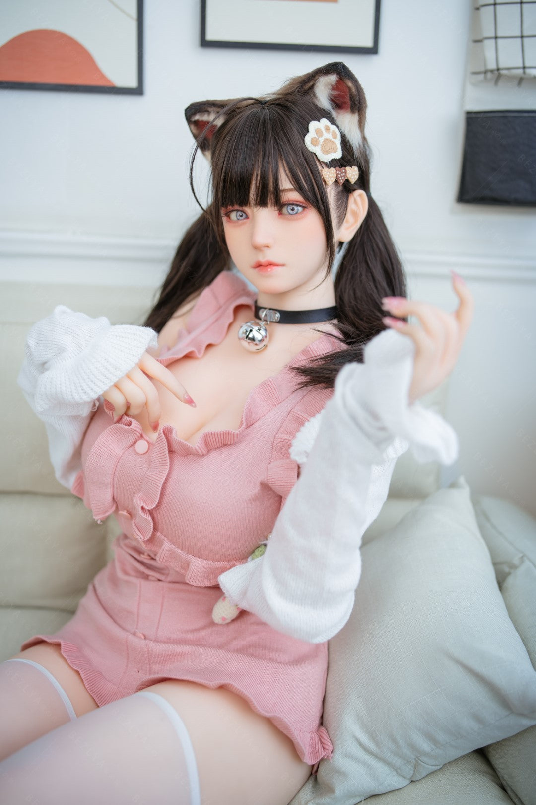 Campánula muñeca sexual (Bezlya Doll 155cm copa F 2.0 TPE+Silicona)