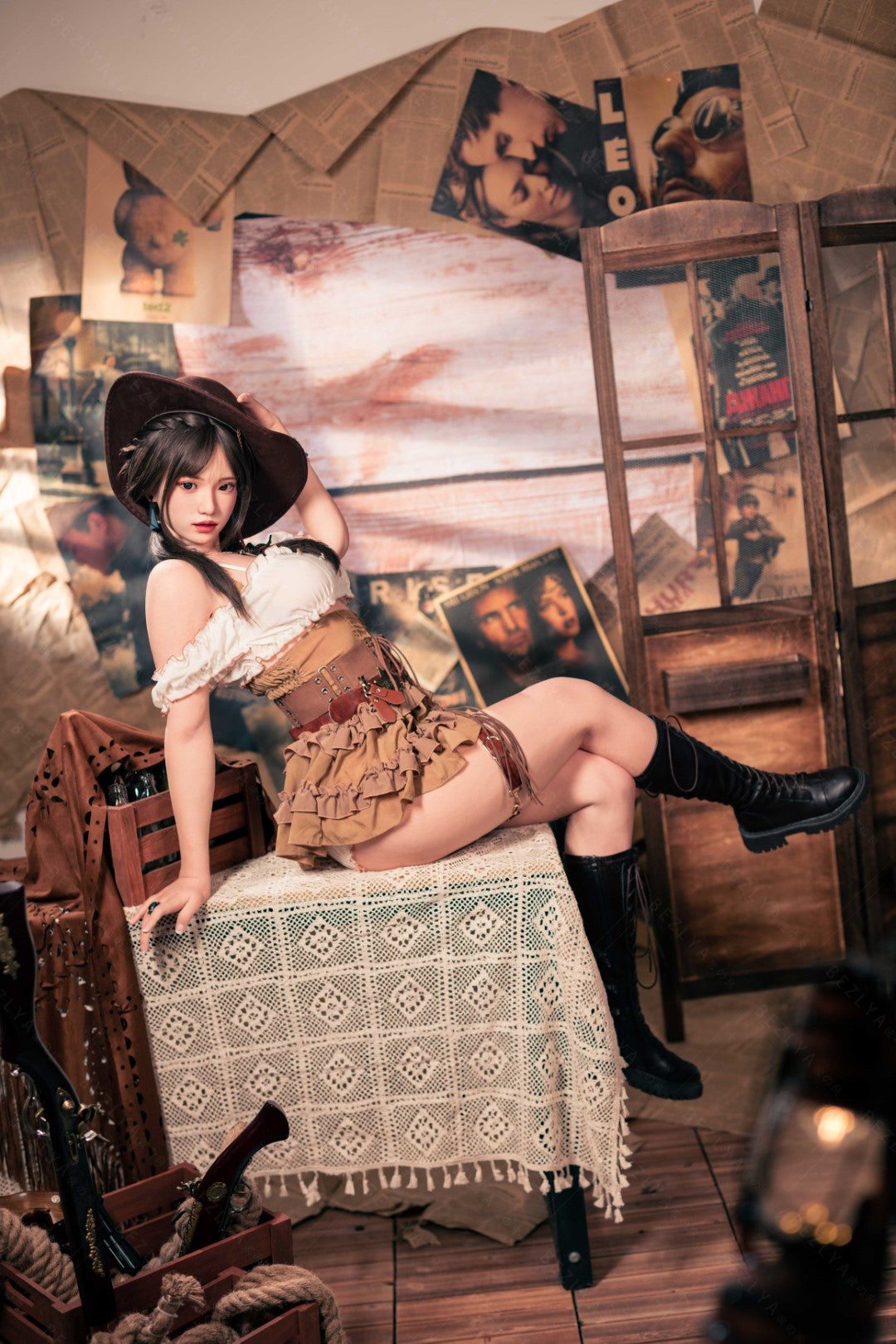 helianto muñeca sexual (Bezlya Doll 162cm Copa C 2.2U Silicona)