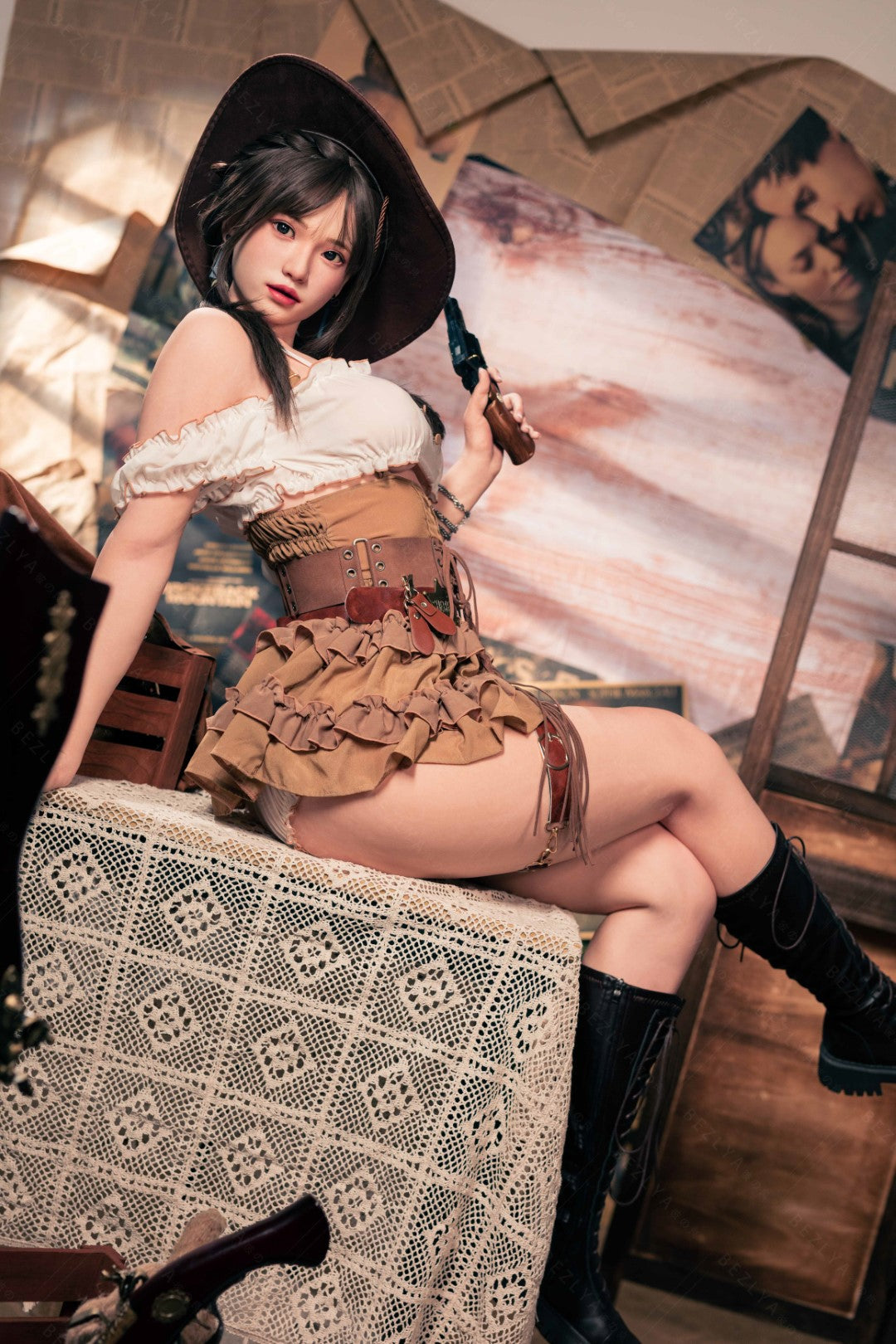 helianto muñeca sexual (Bezlya Doll 162cm Copa C 2.2U Silicona)